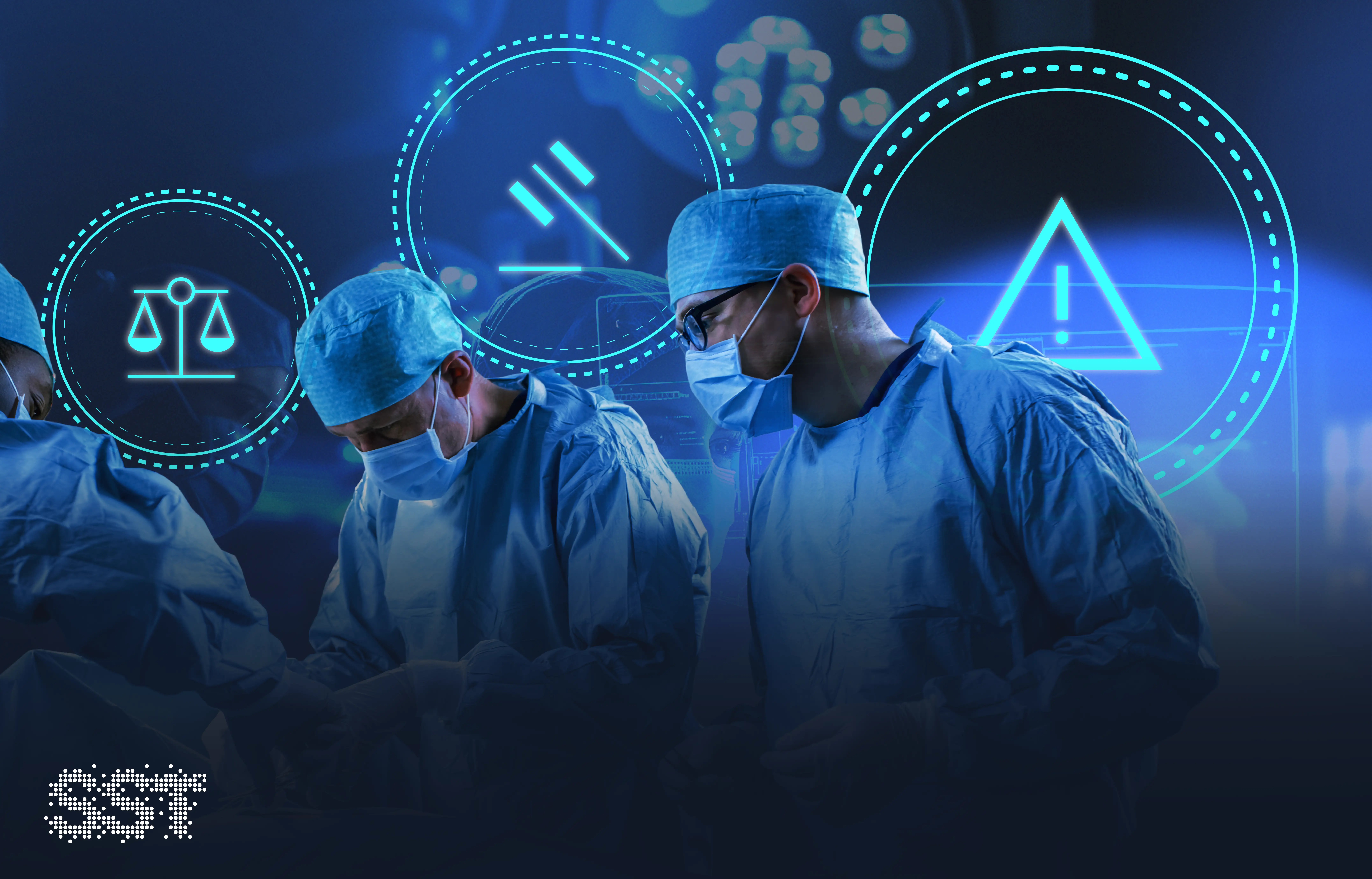 Surgeons in an operating room