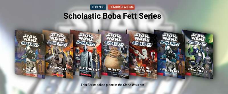 A Youtini Collection of Scholastic Boba Fett Series