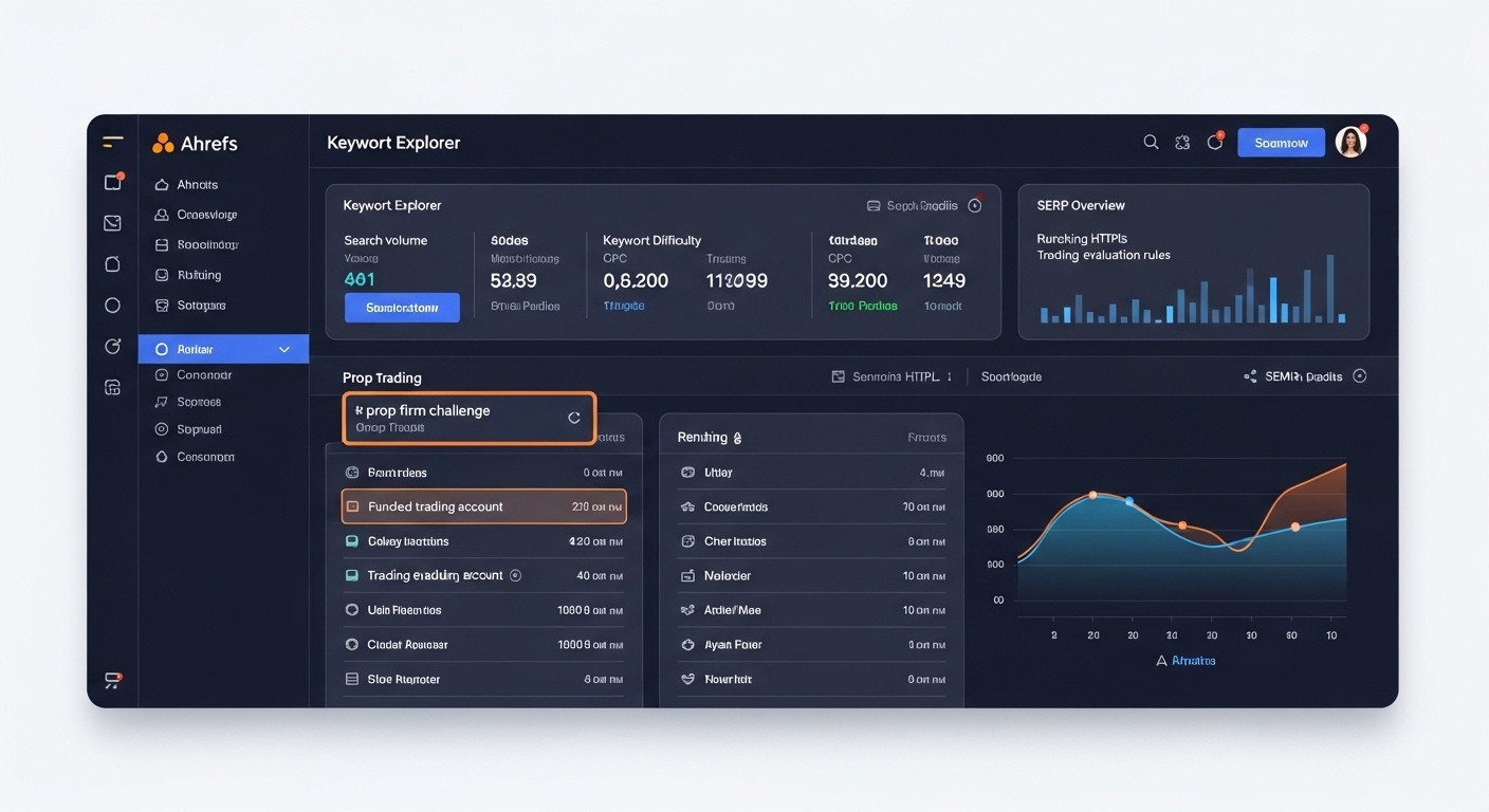 Ahrefs/SEMrush screenshot, Step 2 tool workflow