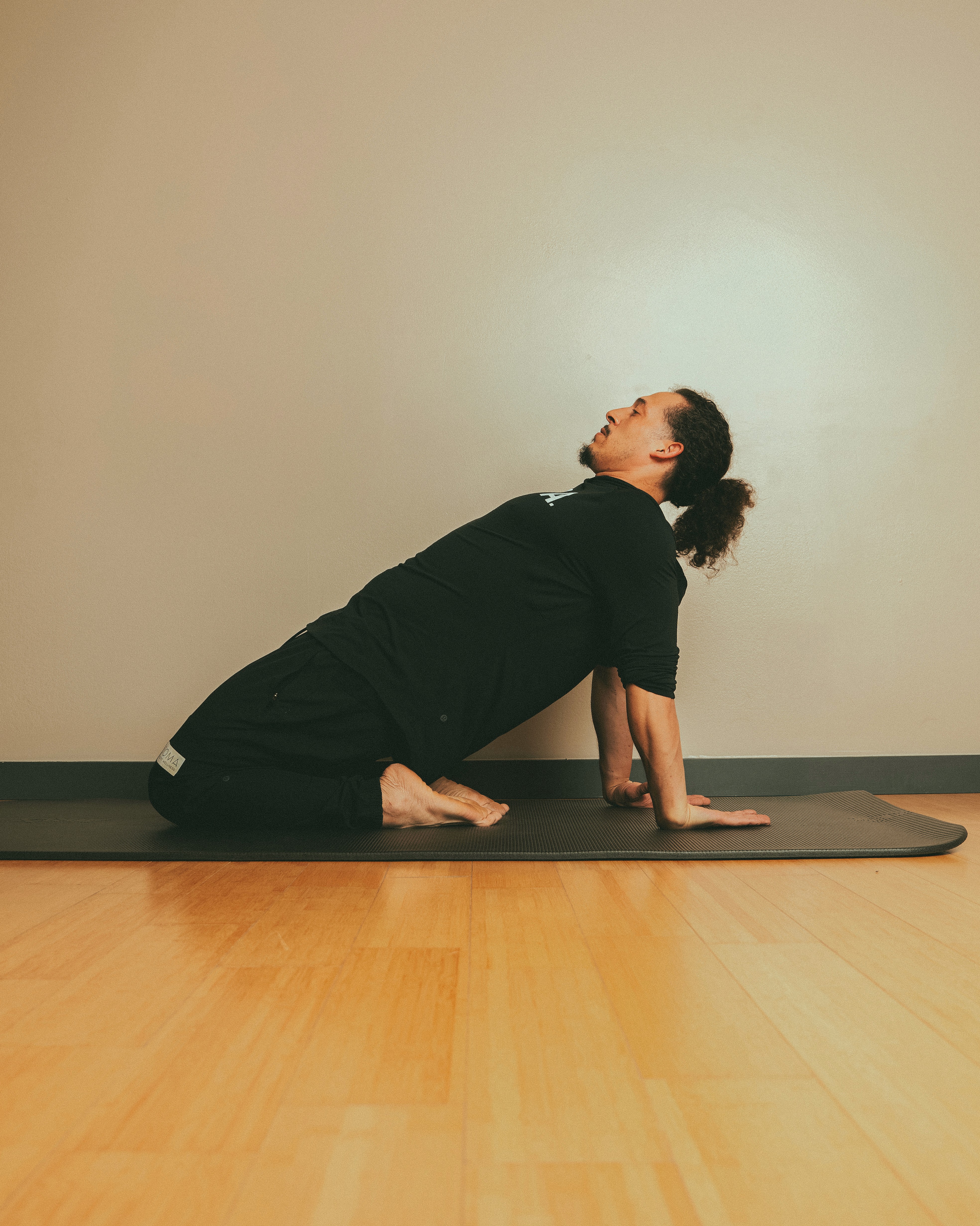 Athlete winning a race