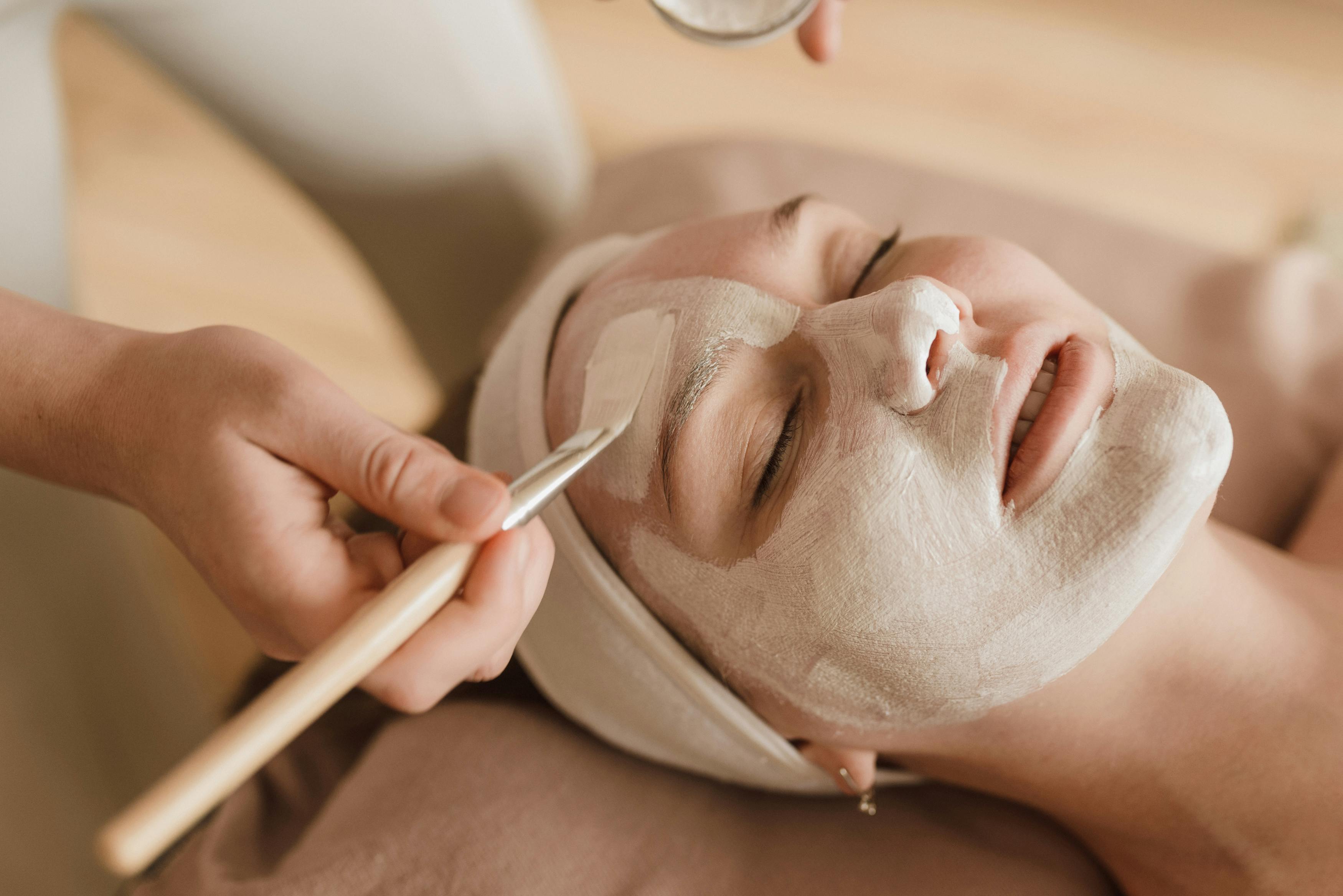 Woman in spa