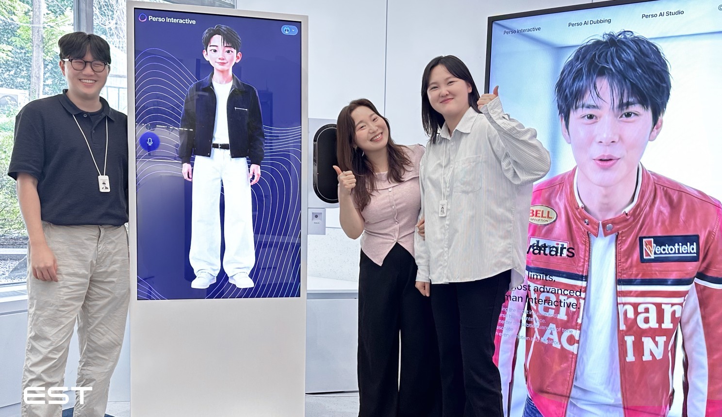 Perso Interactive 팀원 모습