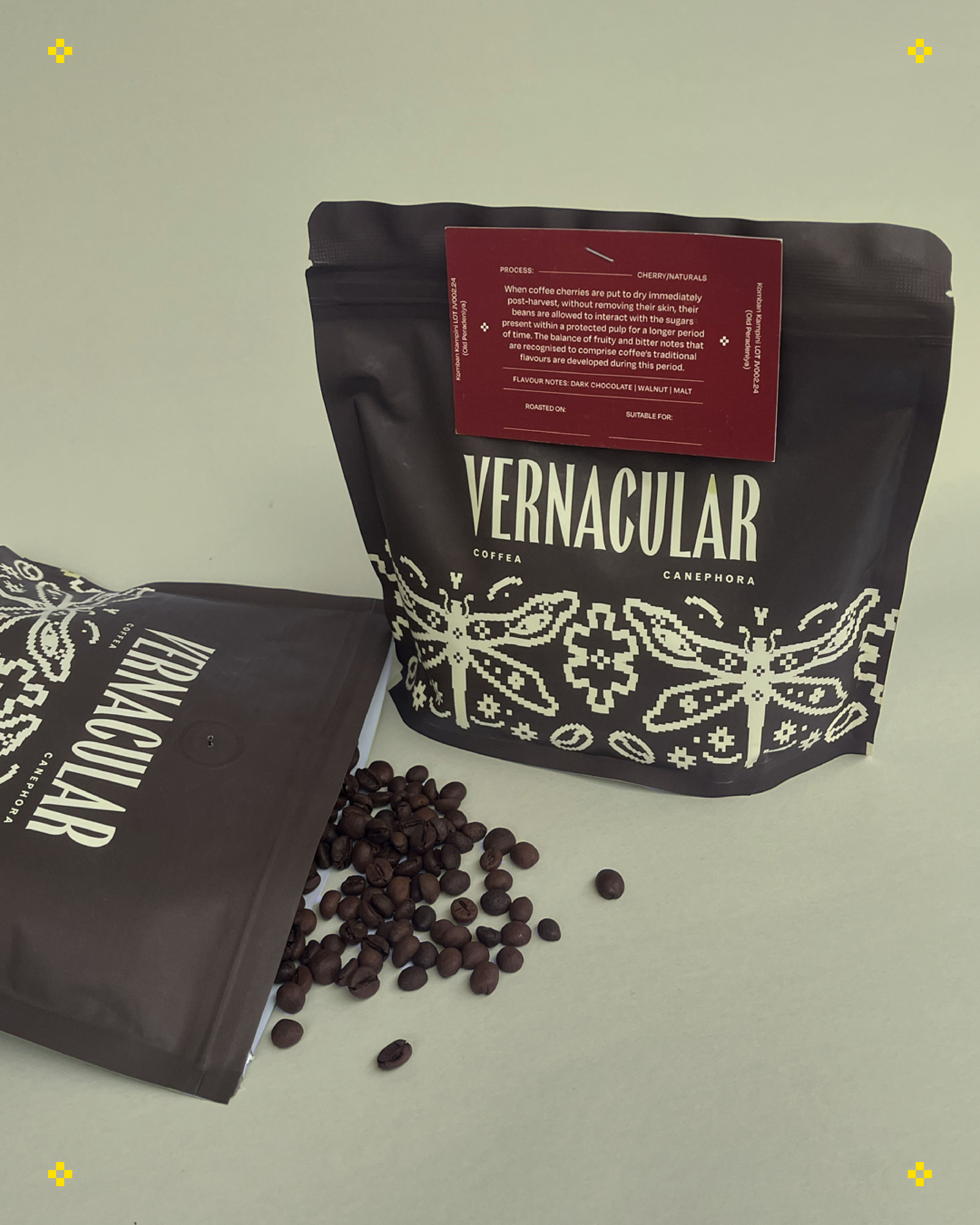 Verncular Coffee Pouch