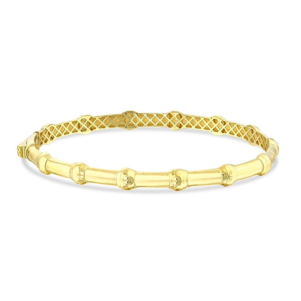 Assos 14 Ayar Altın Tasarım Kelepçe Bilezik ABLZ0369-Y-1064