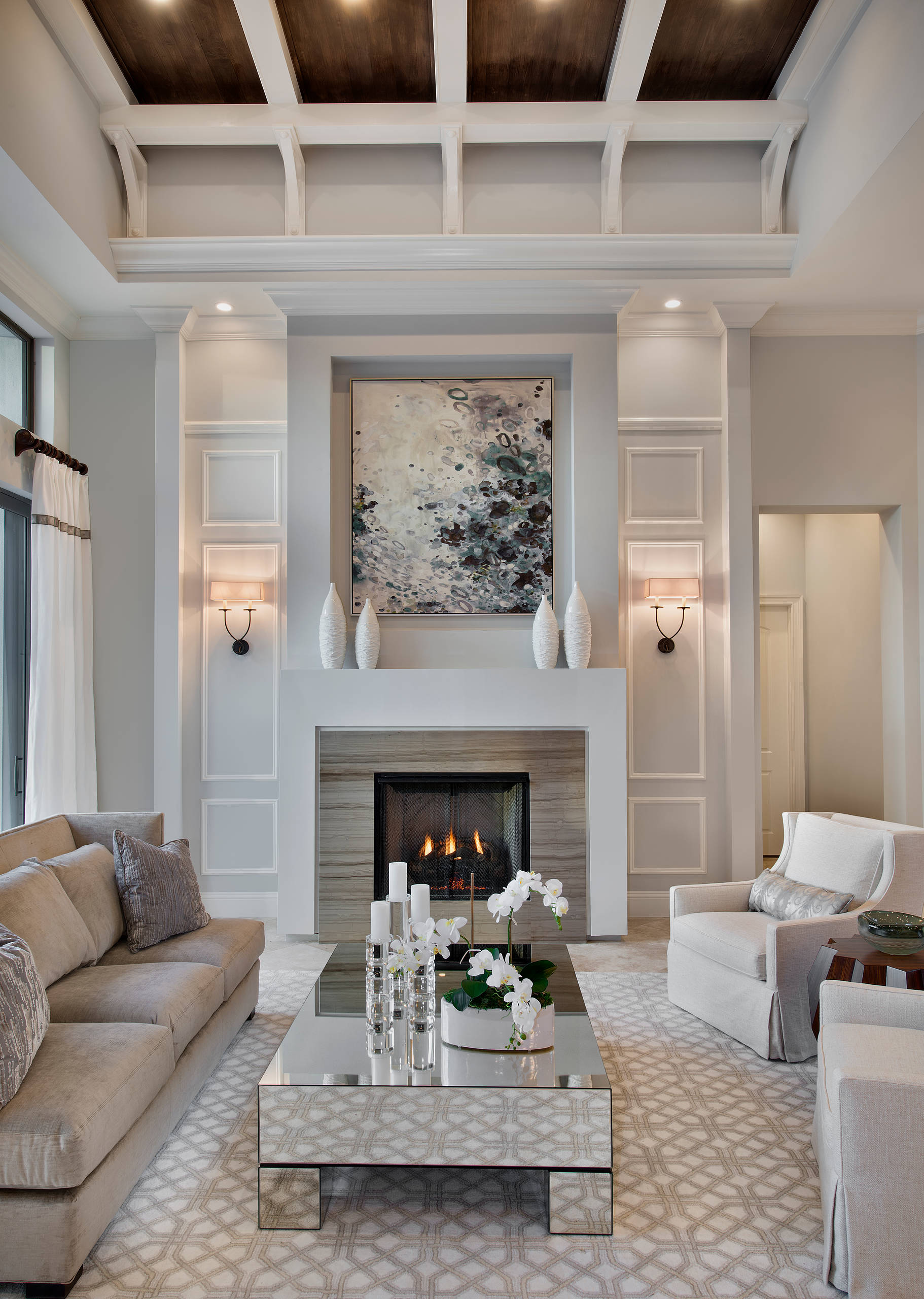 elegant drawing room