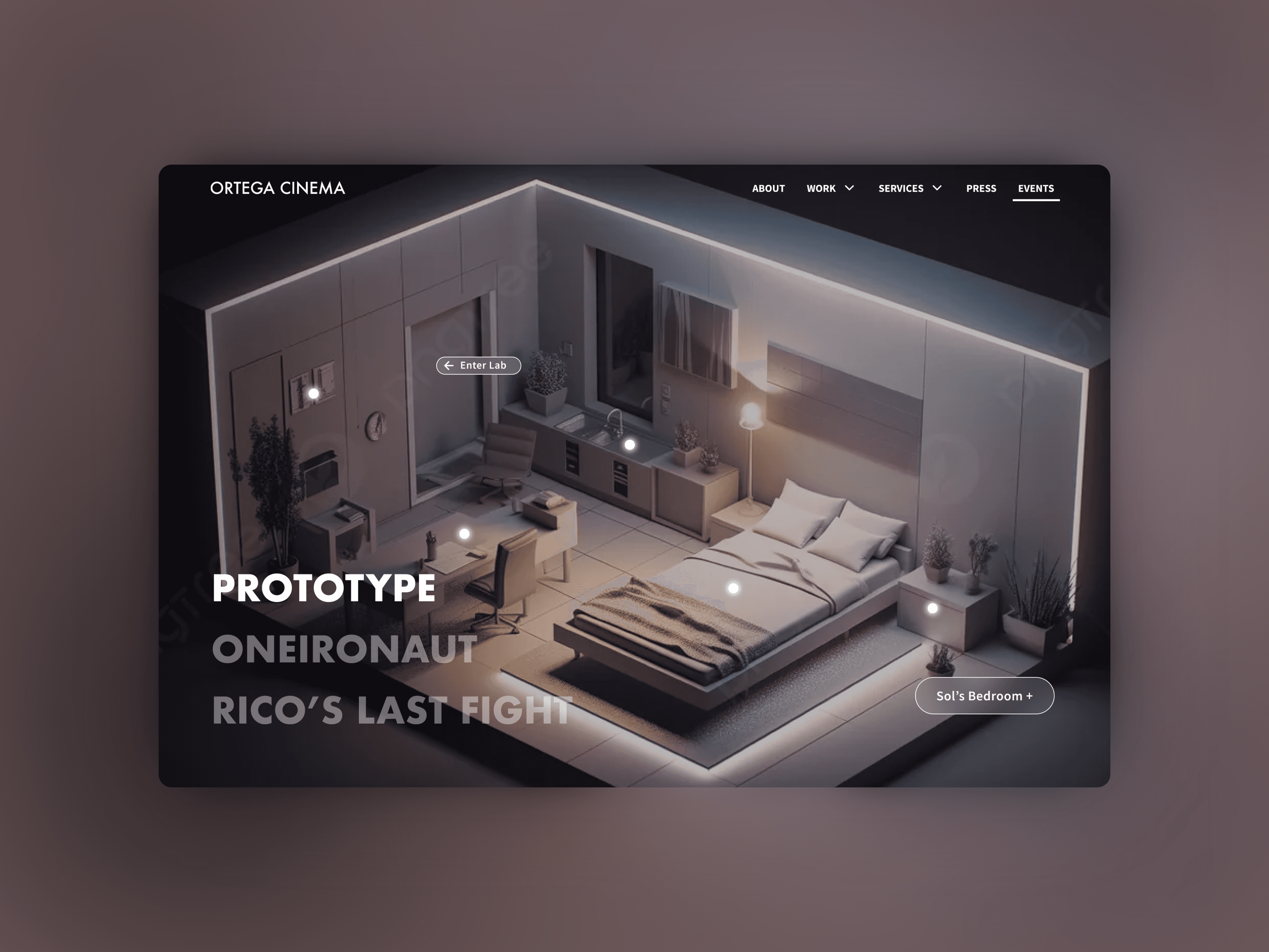 Project showcase laptop mockup