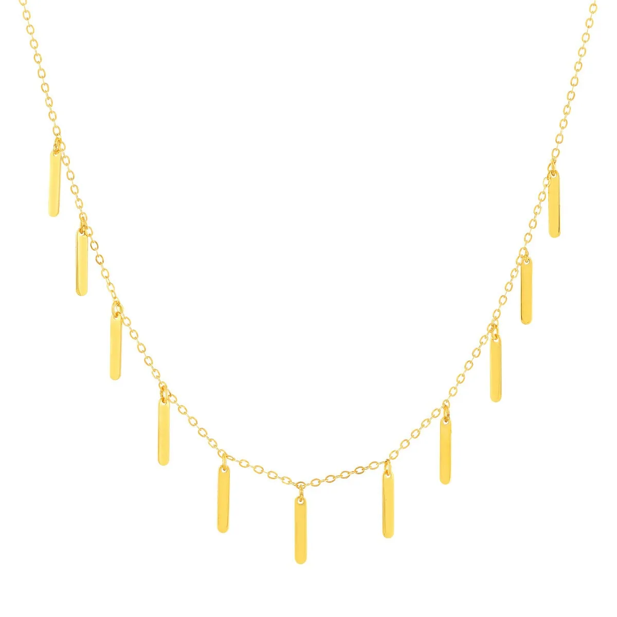 Collier en or jaune 375