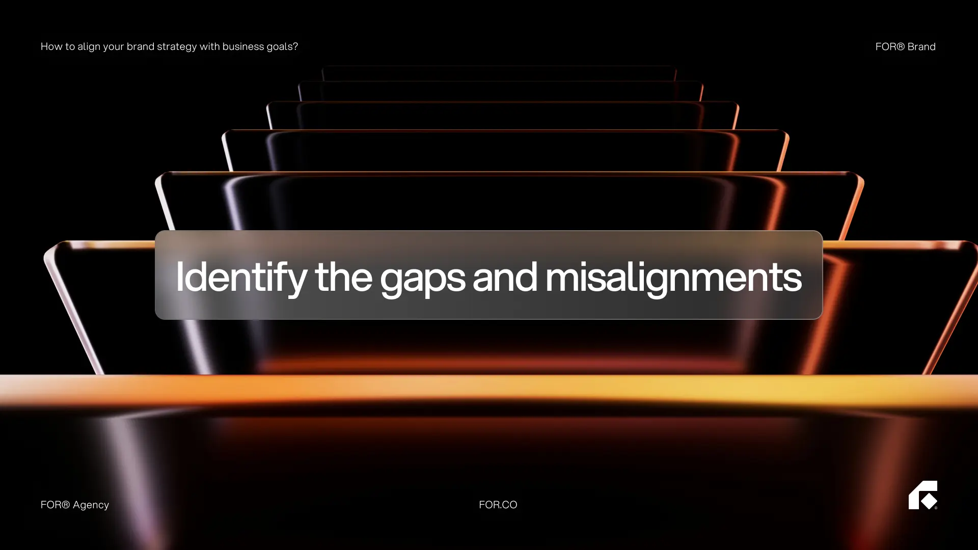 Identify the gaps and misalignments