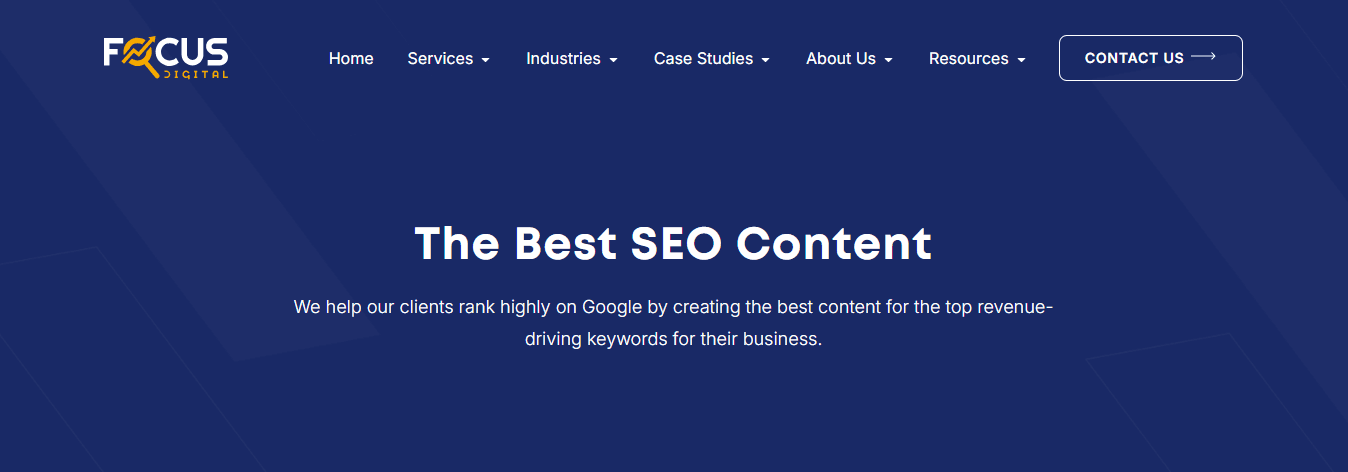 focus D - Contractor SEO Agency