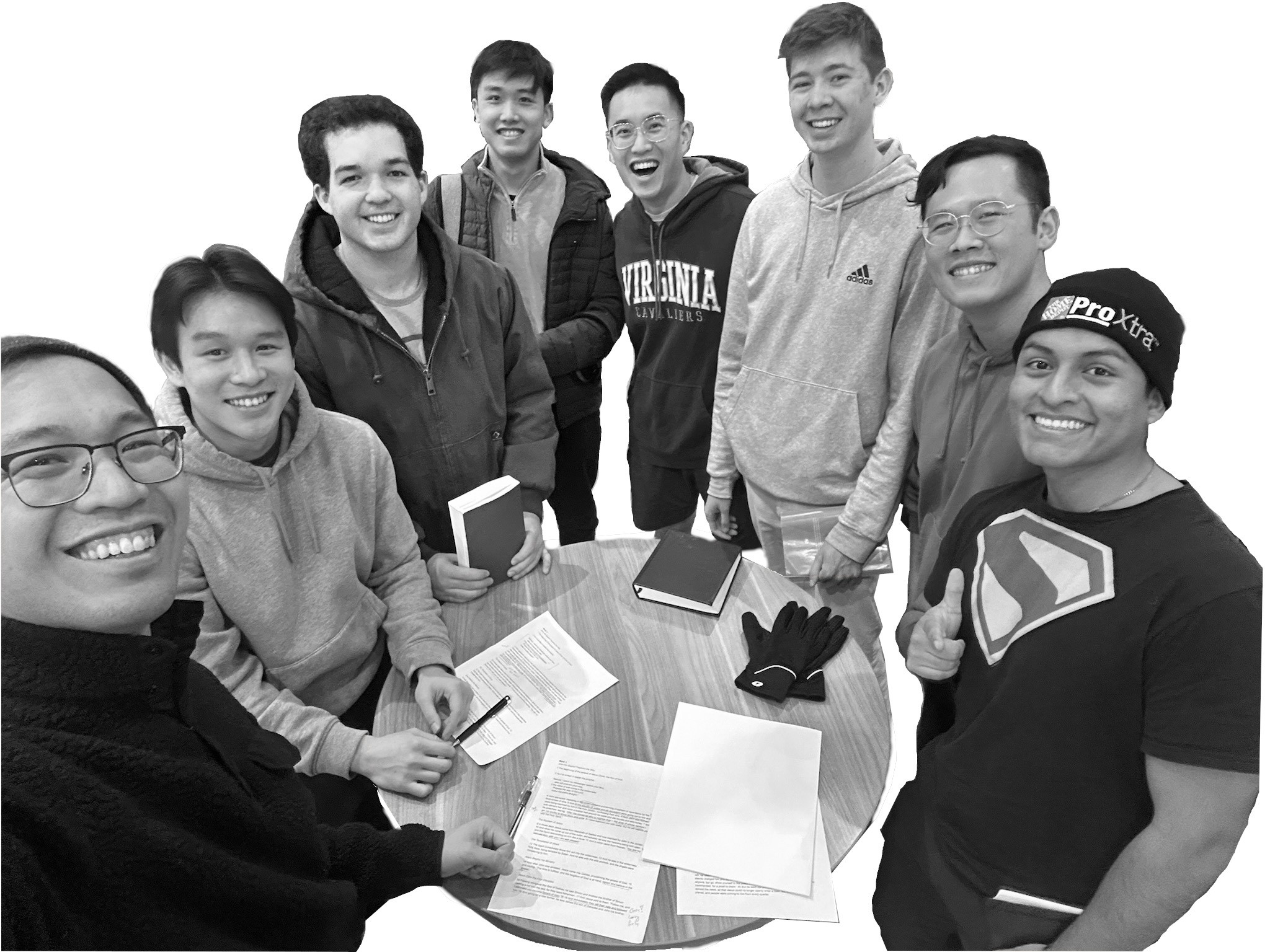 Bros hanging out at go karts