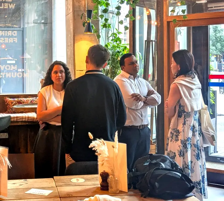 Group photo of the DGG Team on a team event