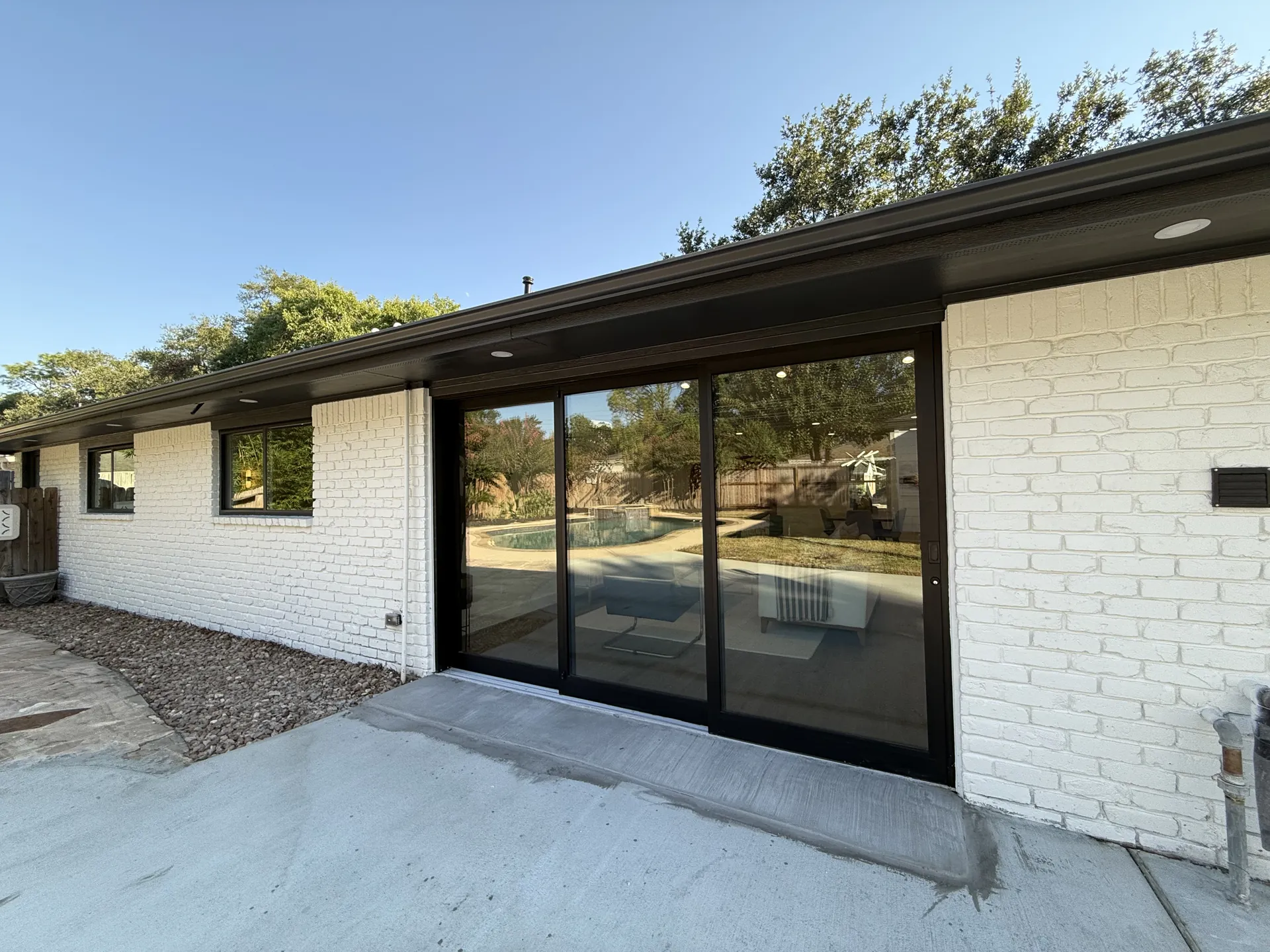 Sliding patio doors