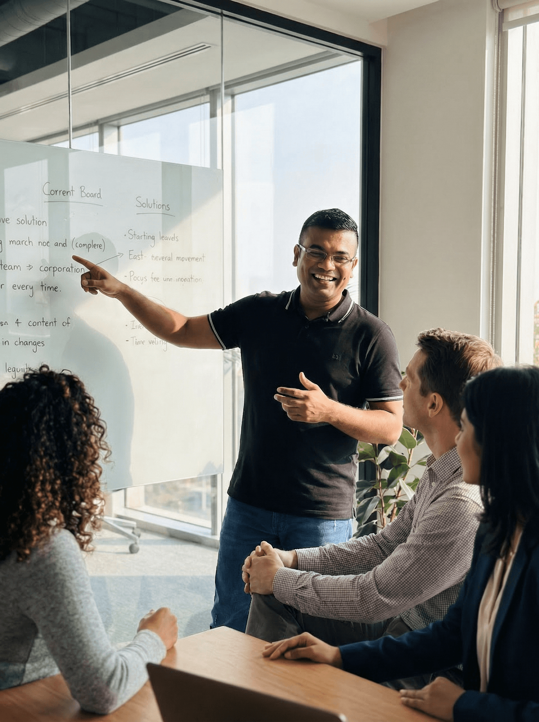 A desk with a laptop and an employee badge laying on top of it.