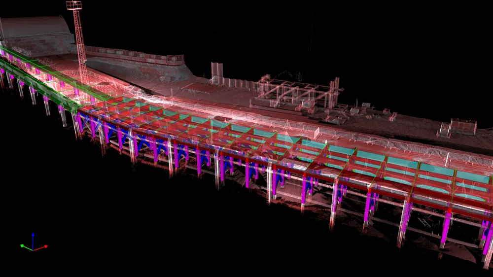 creekmouth wharf cad model