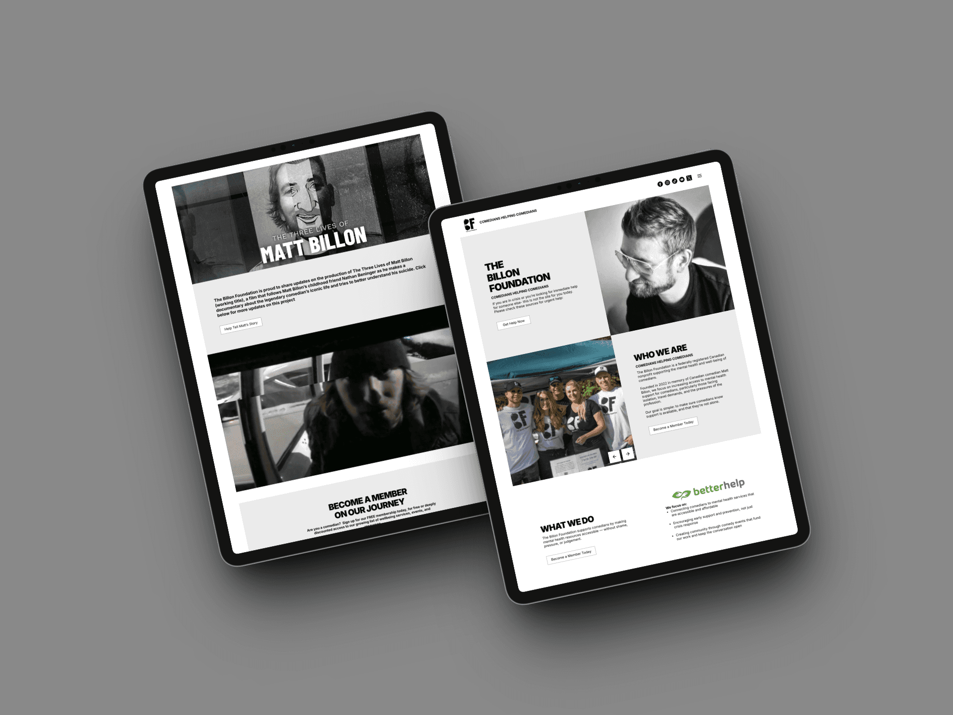 The Billon Foundation Website