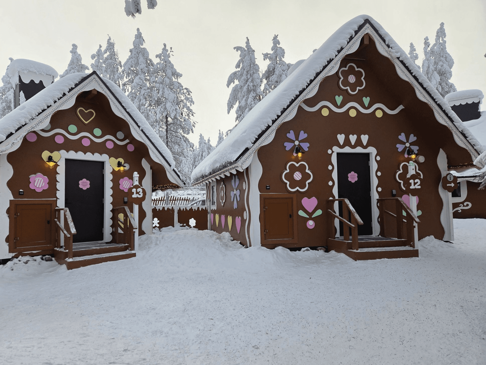 Piparina gingerbread village in Santa Claus Village, Finland