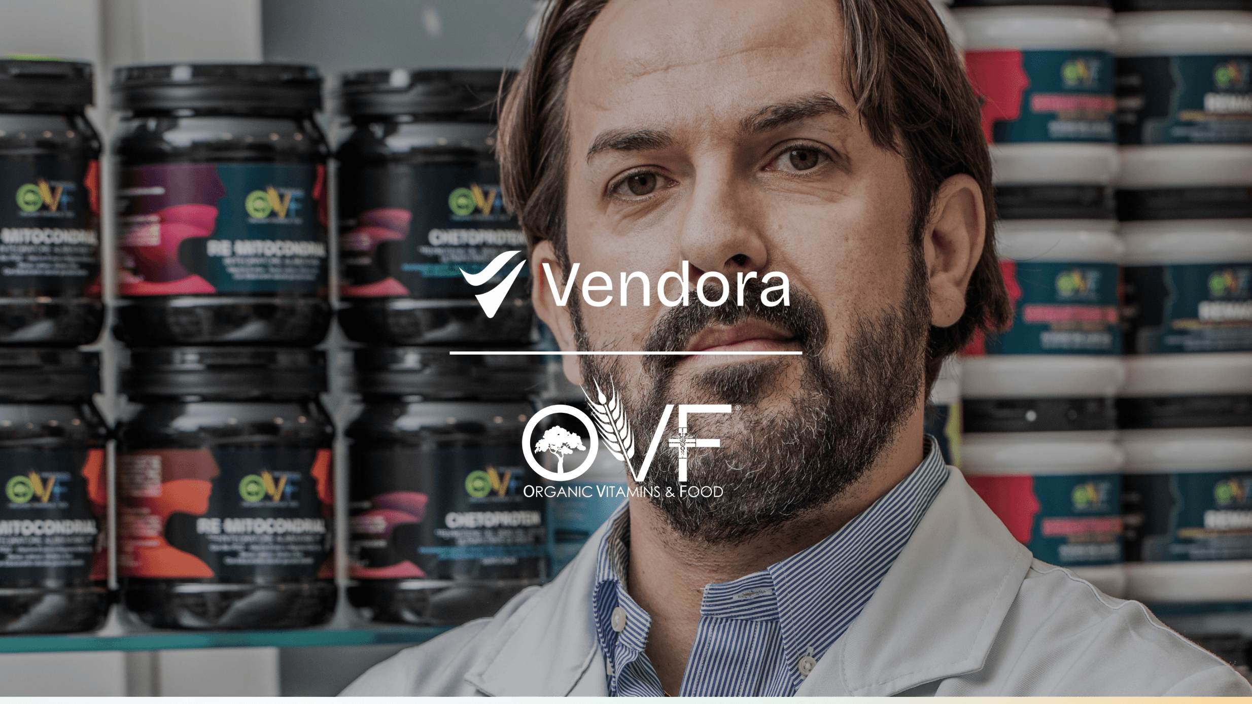 Vendora x OVF amazon agency case study showing ovf supplements