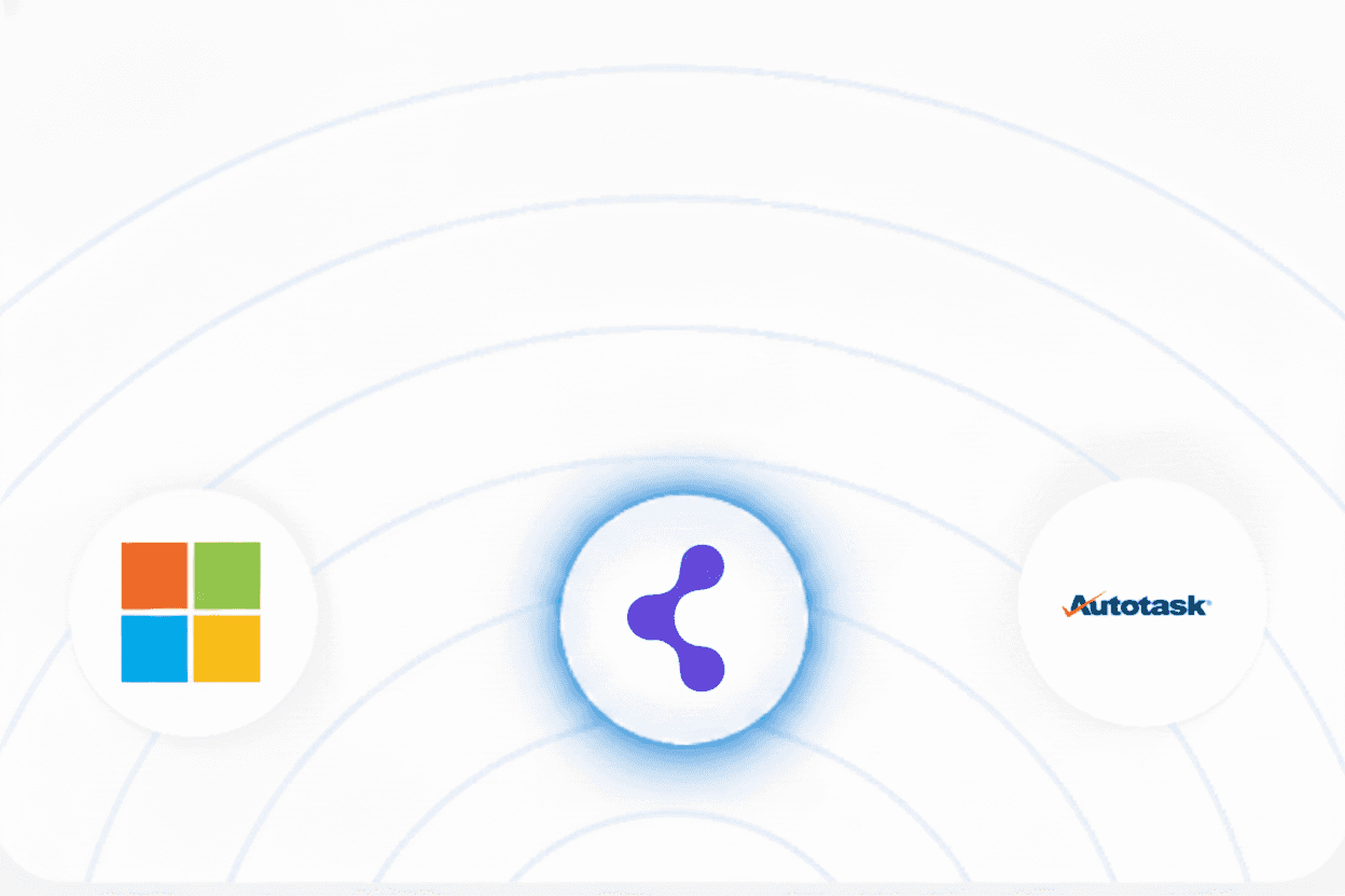 Logos of tools outward, illustrating easy integration with no engineering required.