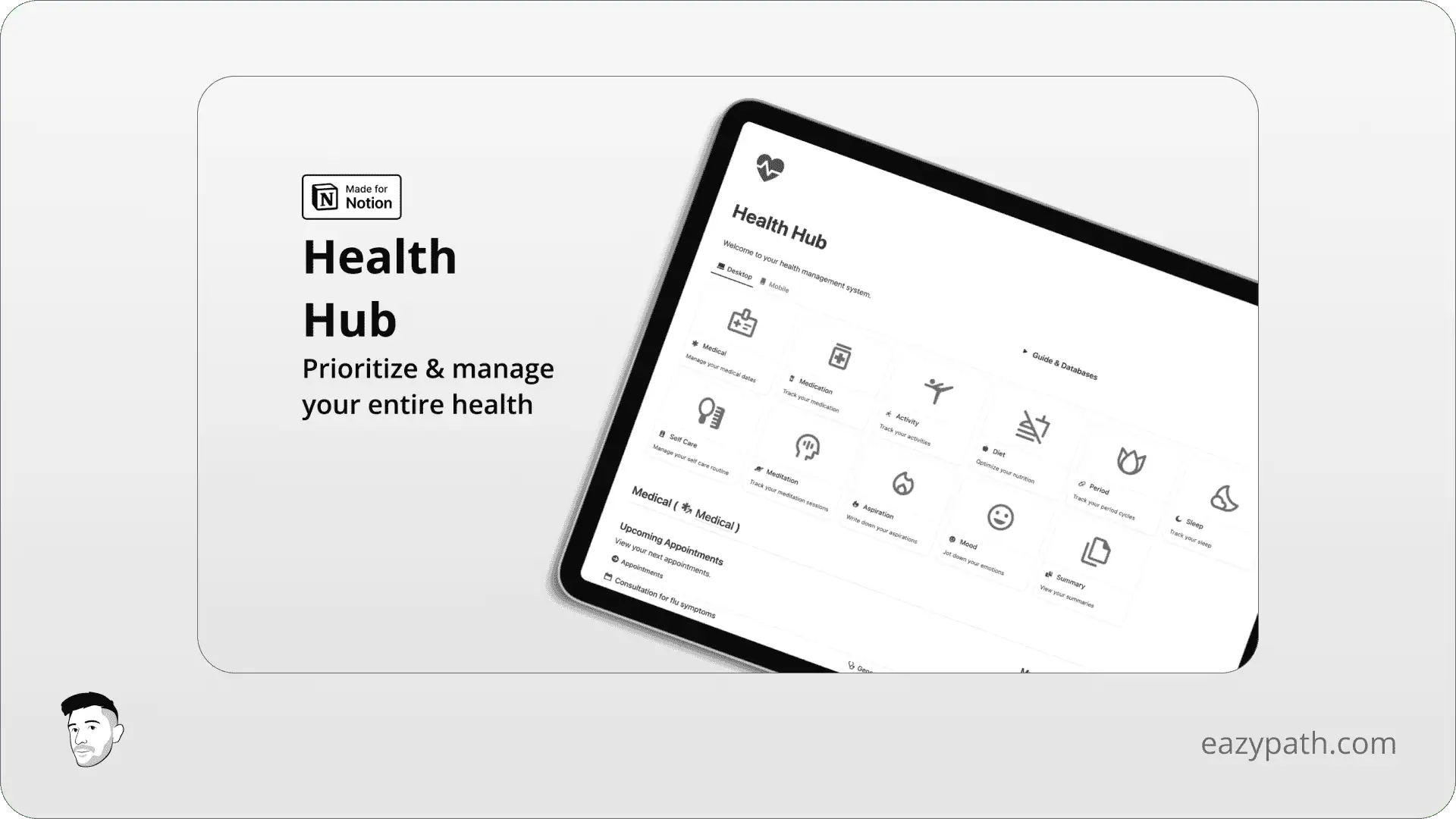 Notion Health Hub