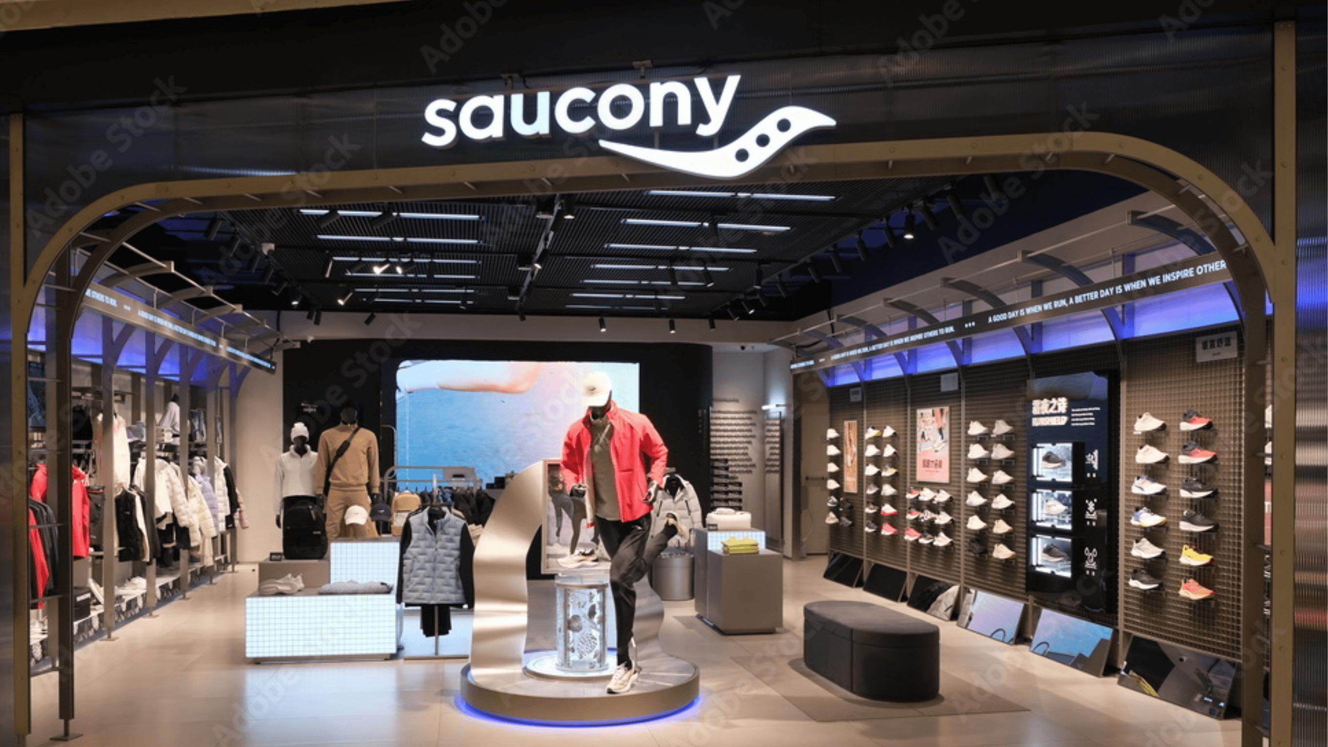 Saucony store front image