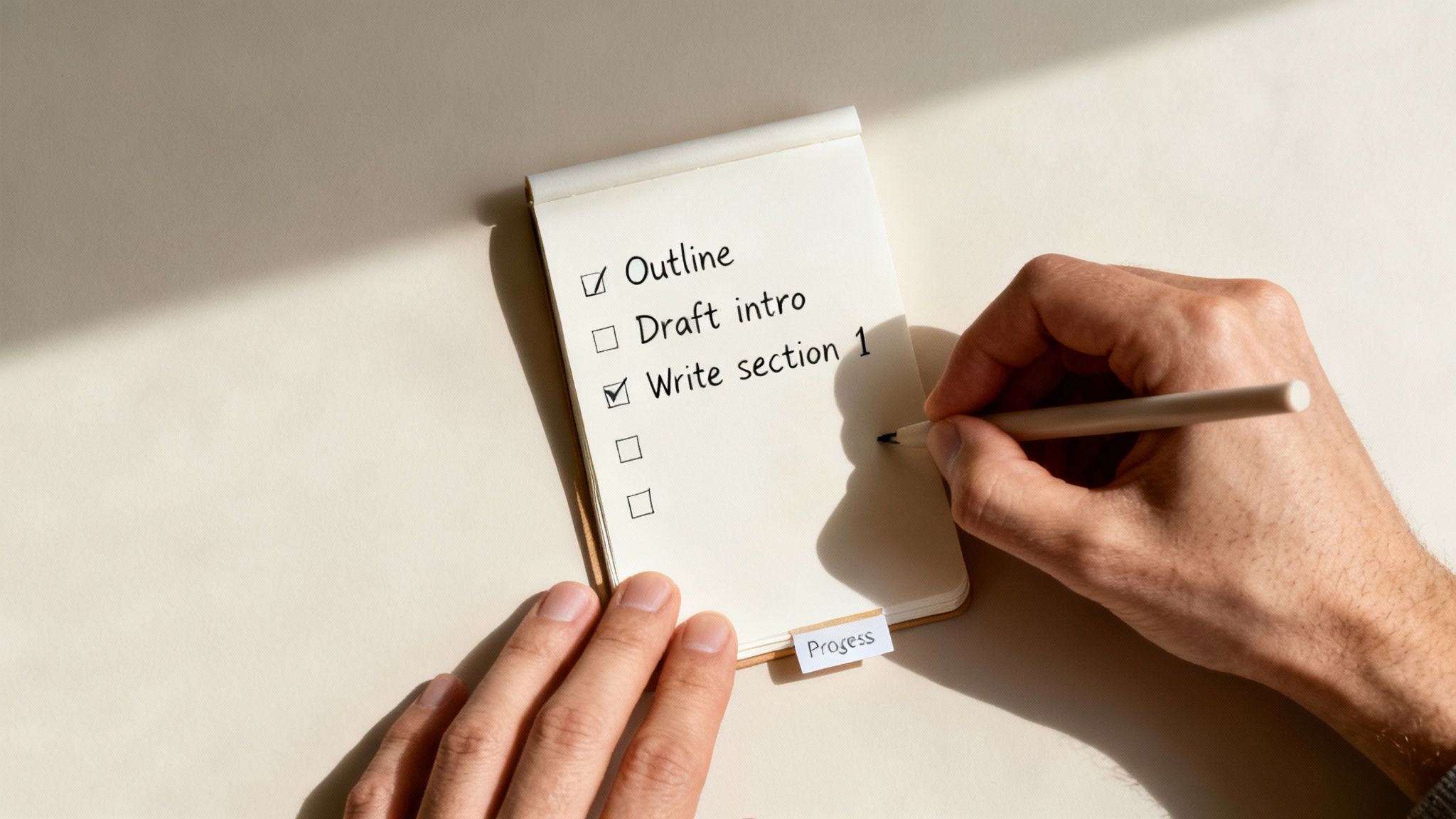 Task Breakdown and Micro-Goals