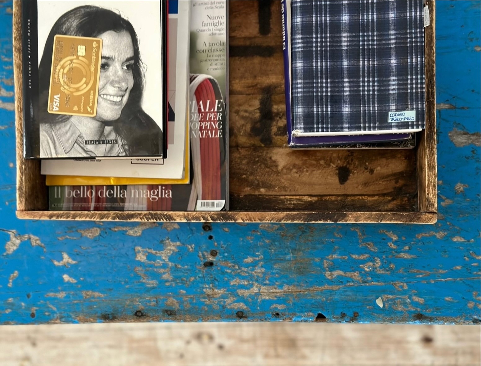 Credit card in a vacation rental property to purchase experiential add ons