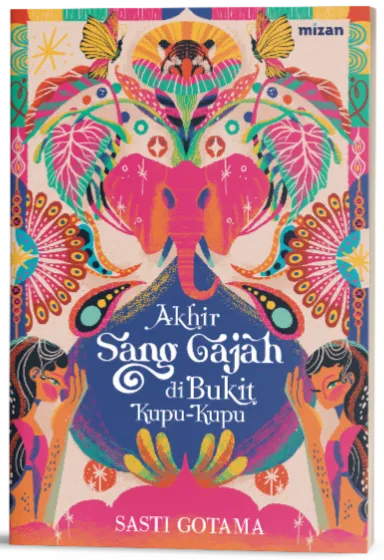 Cover book akhir sang gajah di bukit kupu-kupu