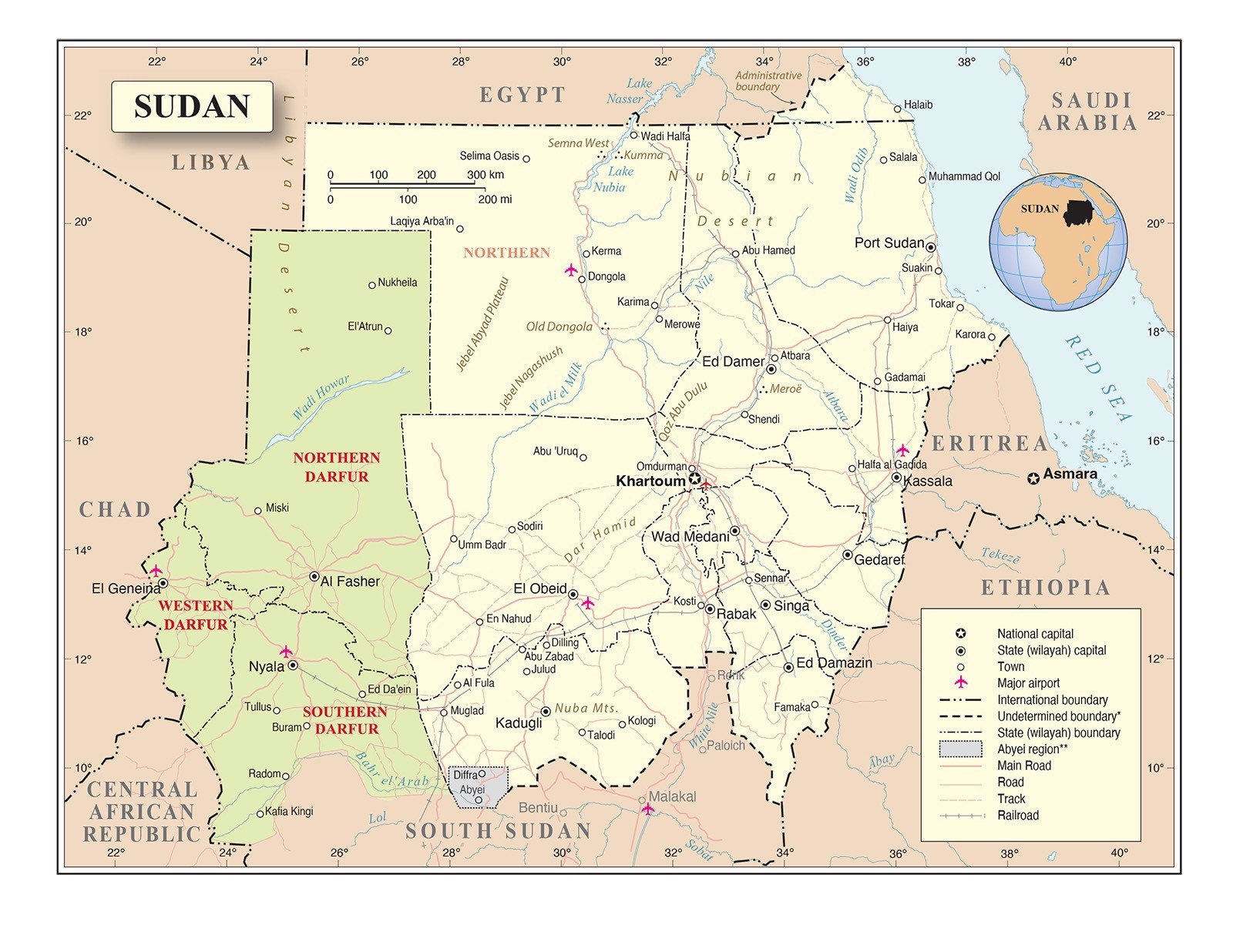 During the Darfur conflict, the western party was mainly fought by both the government troops and rebels.