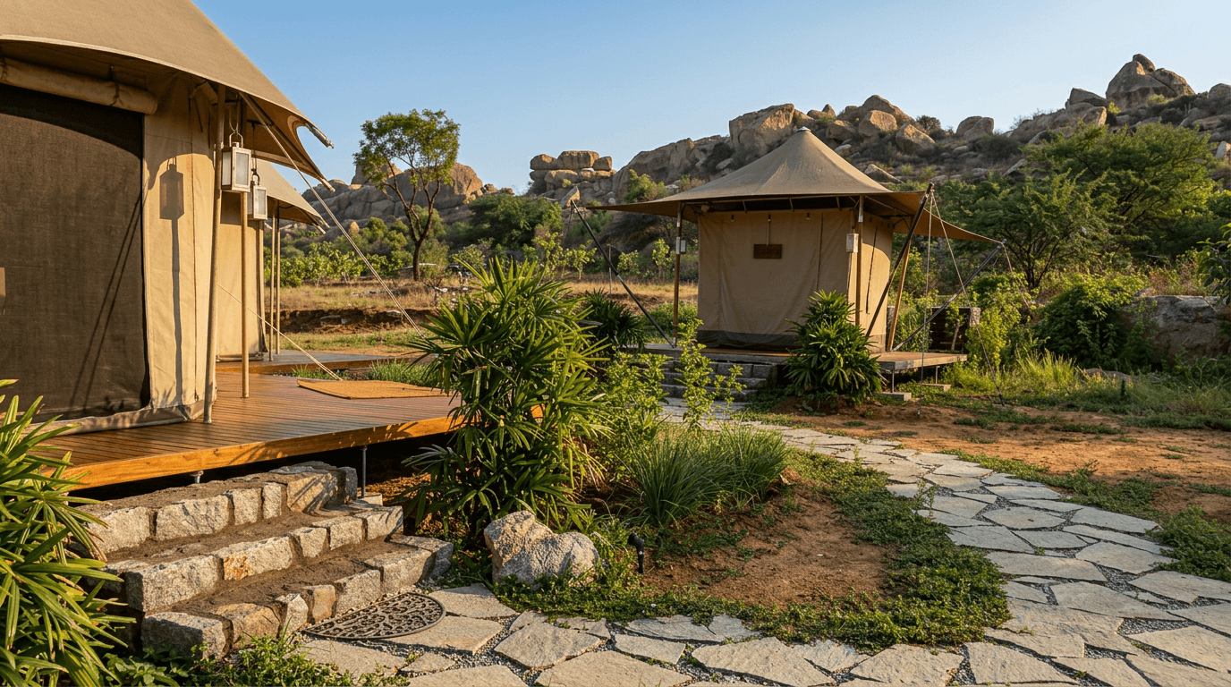 Kishkinda Camp, Hampi, Karnataka