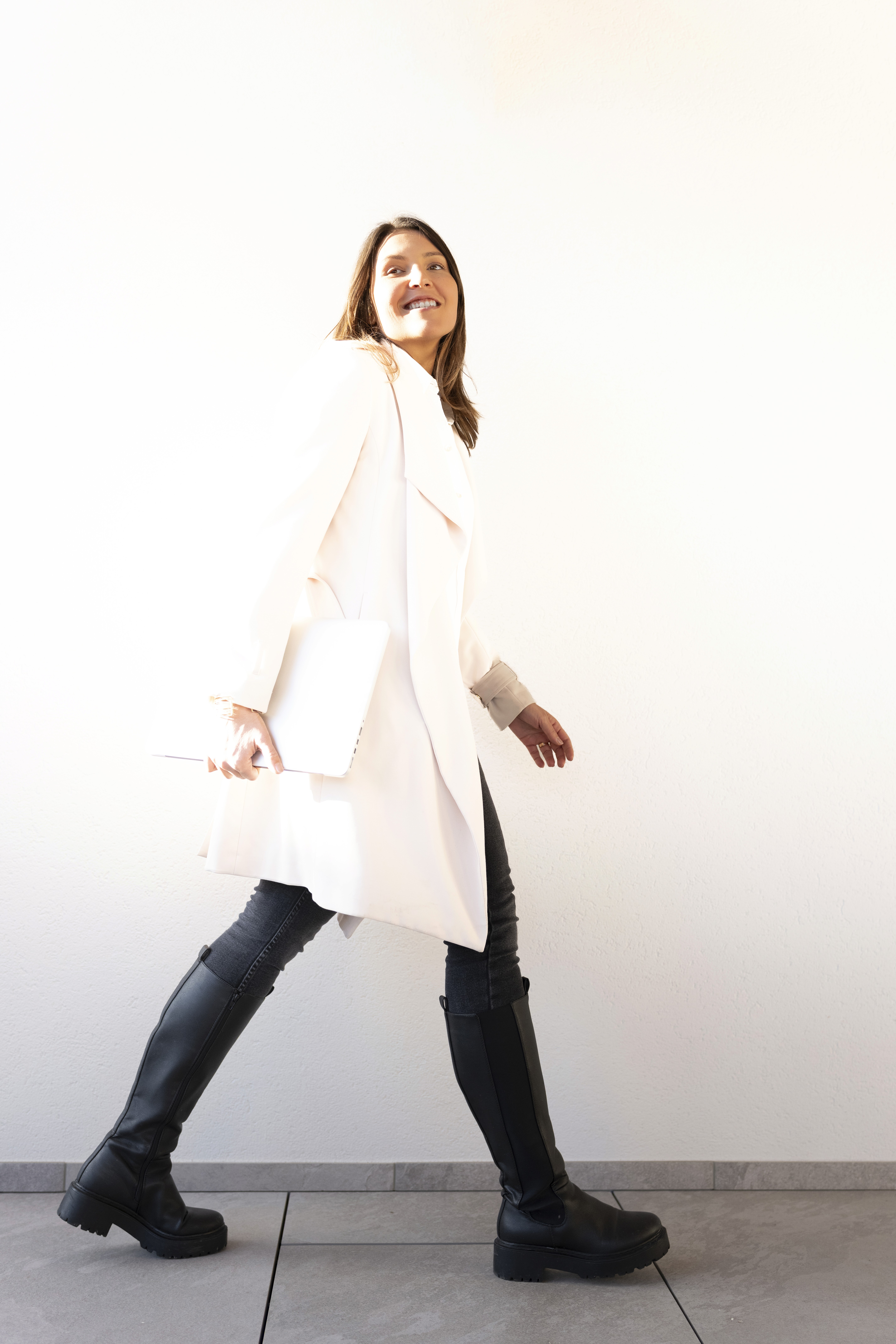 photo of man dancing in studio