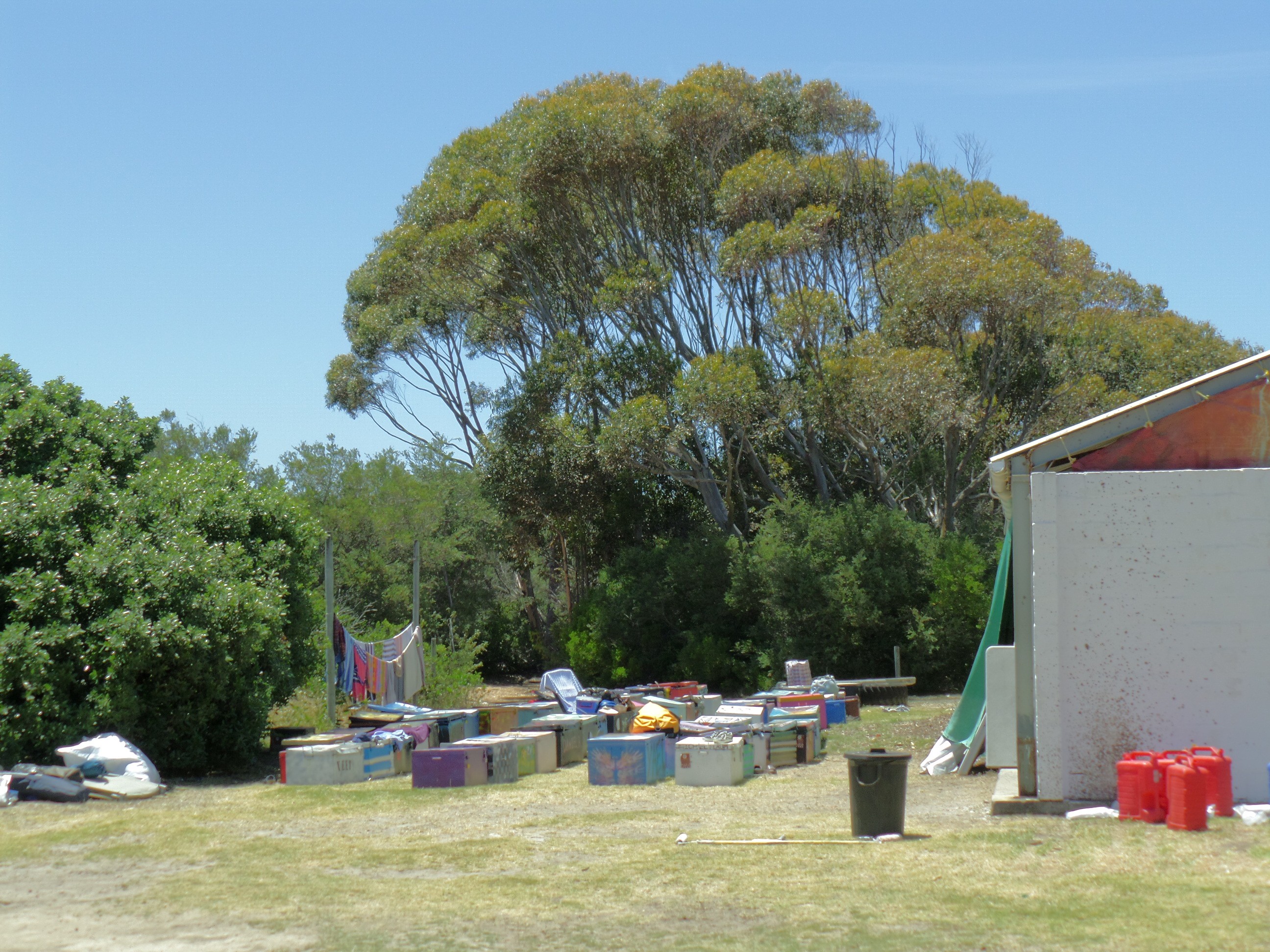 A group of people sitting around a living room