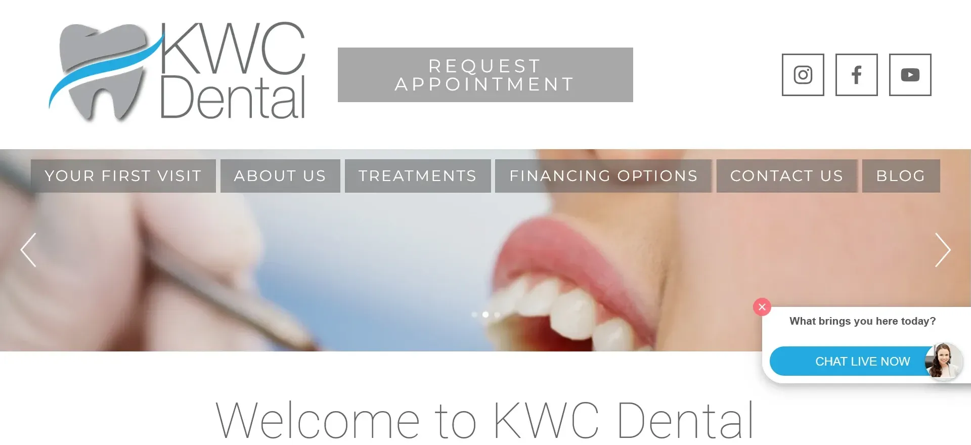 Dreams Agency performed search engine optimization (SEO) for KWC Dental 