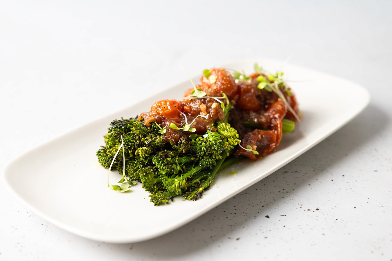 Charred broccolini shared side