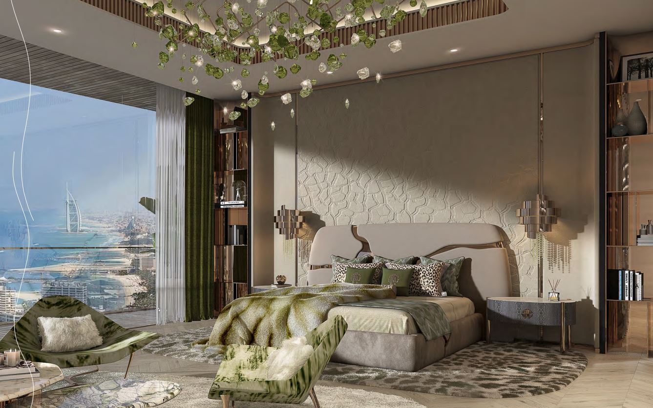 Damac Bay 2 at Dubai Harbour Bedroom