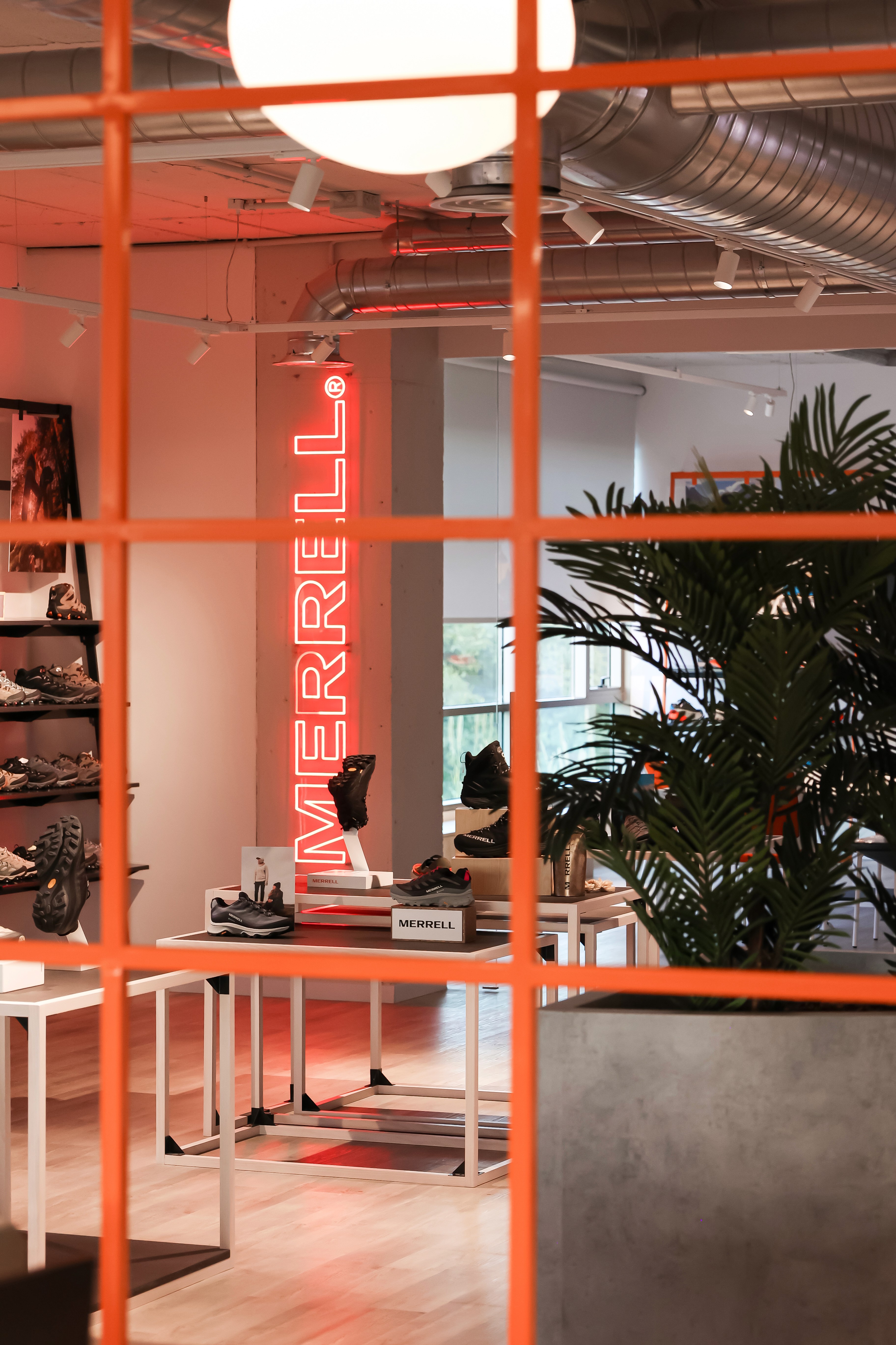 Merrell Showroom design