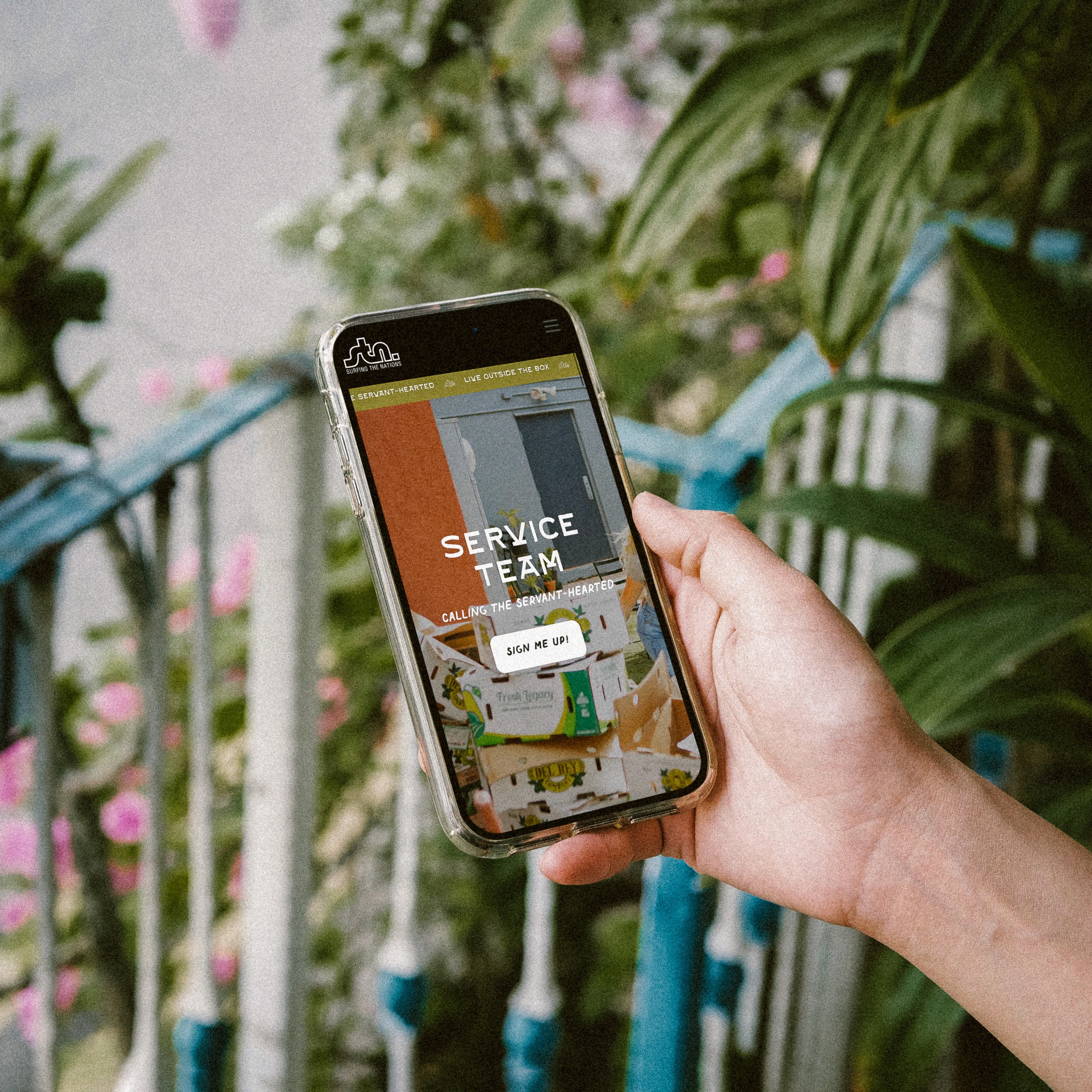 Preview of a client project