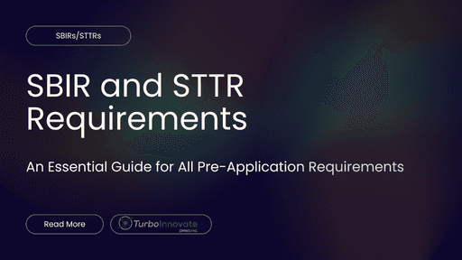 Sbir And Sttr Requirements An Essential Guide For All Pre Application