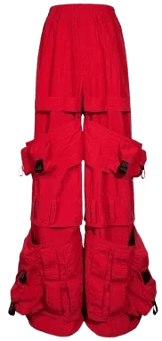 Vanguardia Jumbo Red Pants