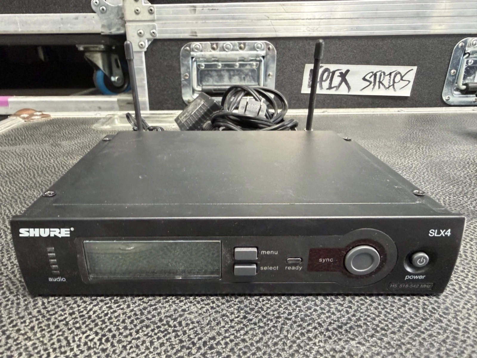 Shure SLX4 Wireless Receiver w/ Power Supply & Antennas — used Shure for sale from UpLight Technologies