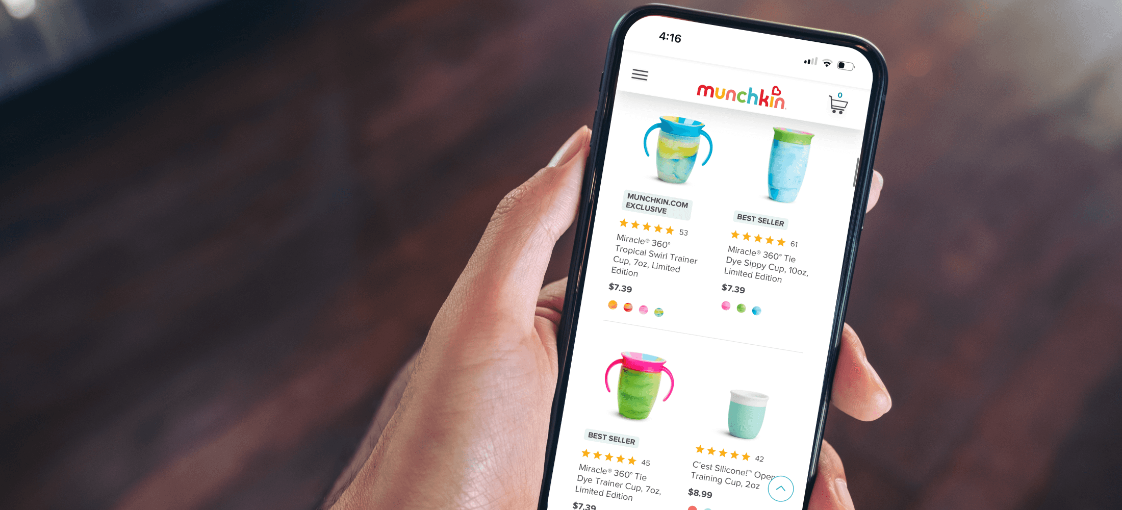 a cell phone on a table