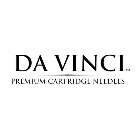 Using Da Vinci needle cartridges by Bishop for ultimate stability and smooth ink flow, essential for flawless fine line and micro-realism details.