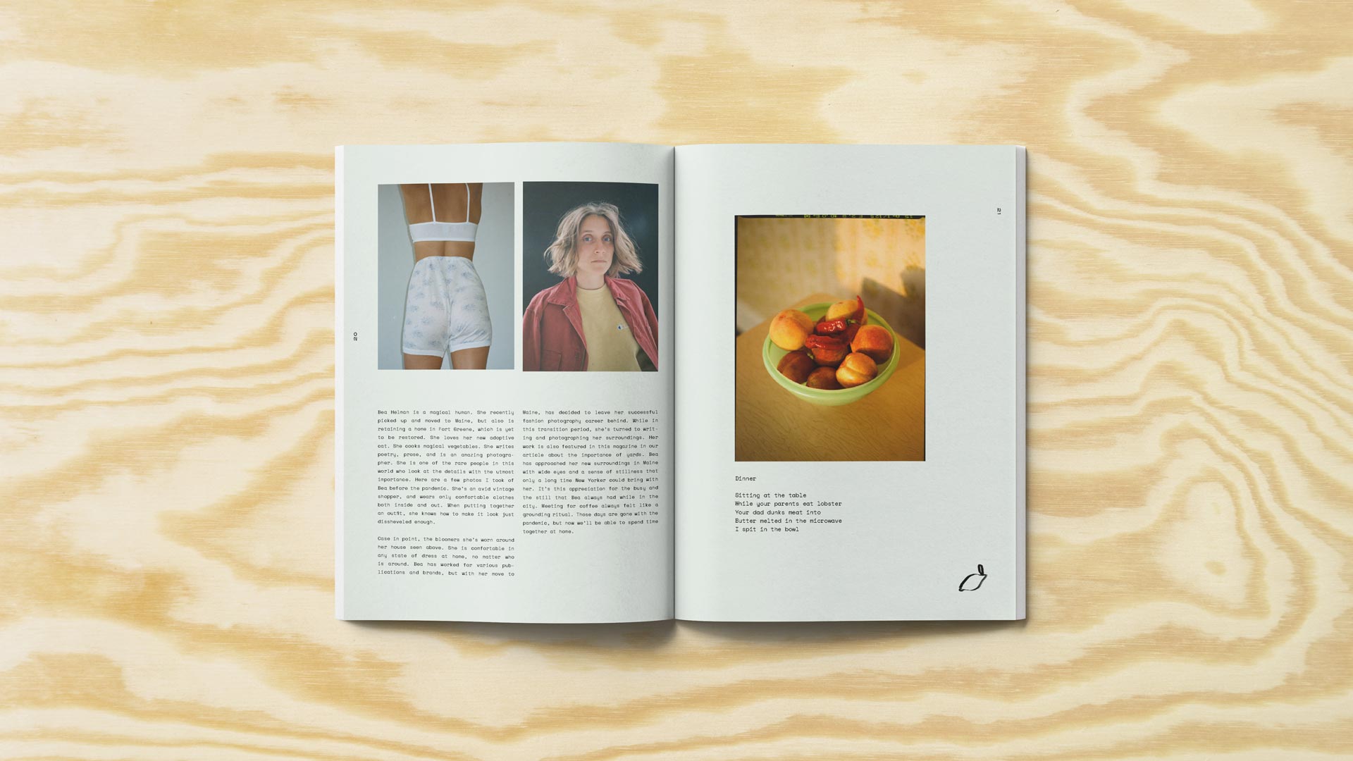 Krista Lewis home magazine spread