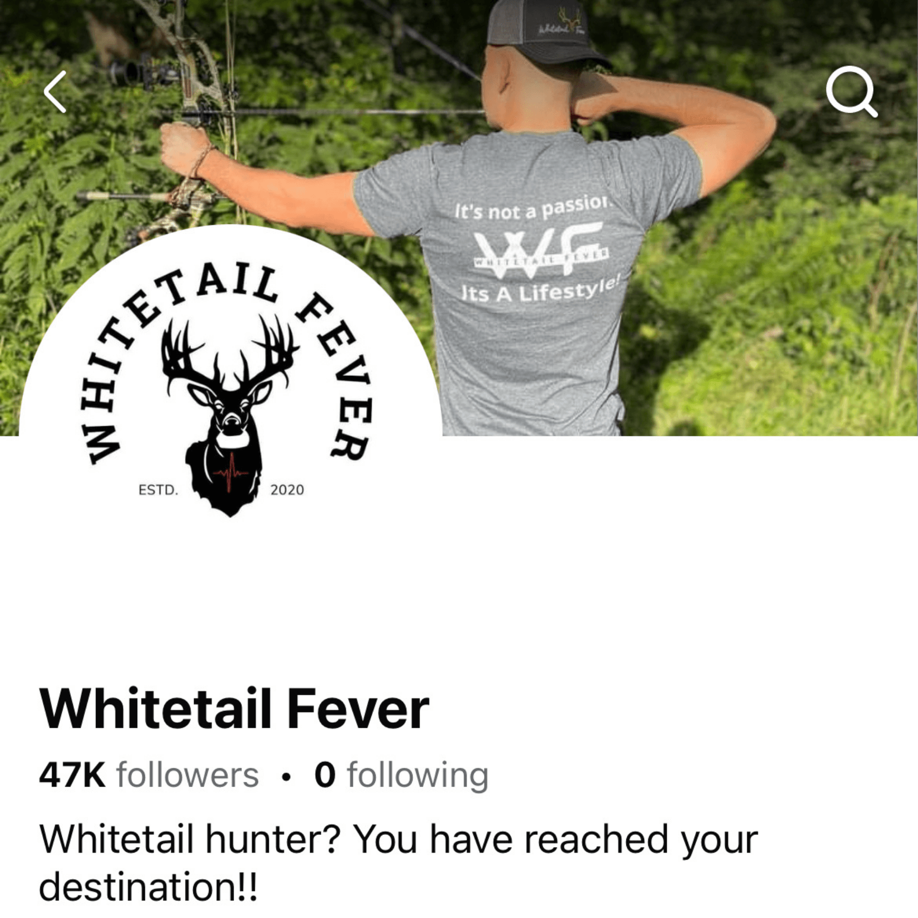 Facebook Profil Whitetail Fever (Alperna Resultat) 