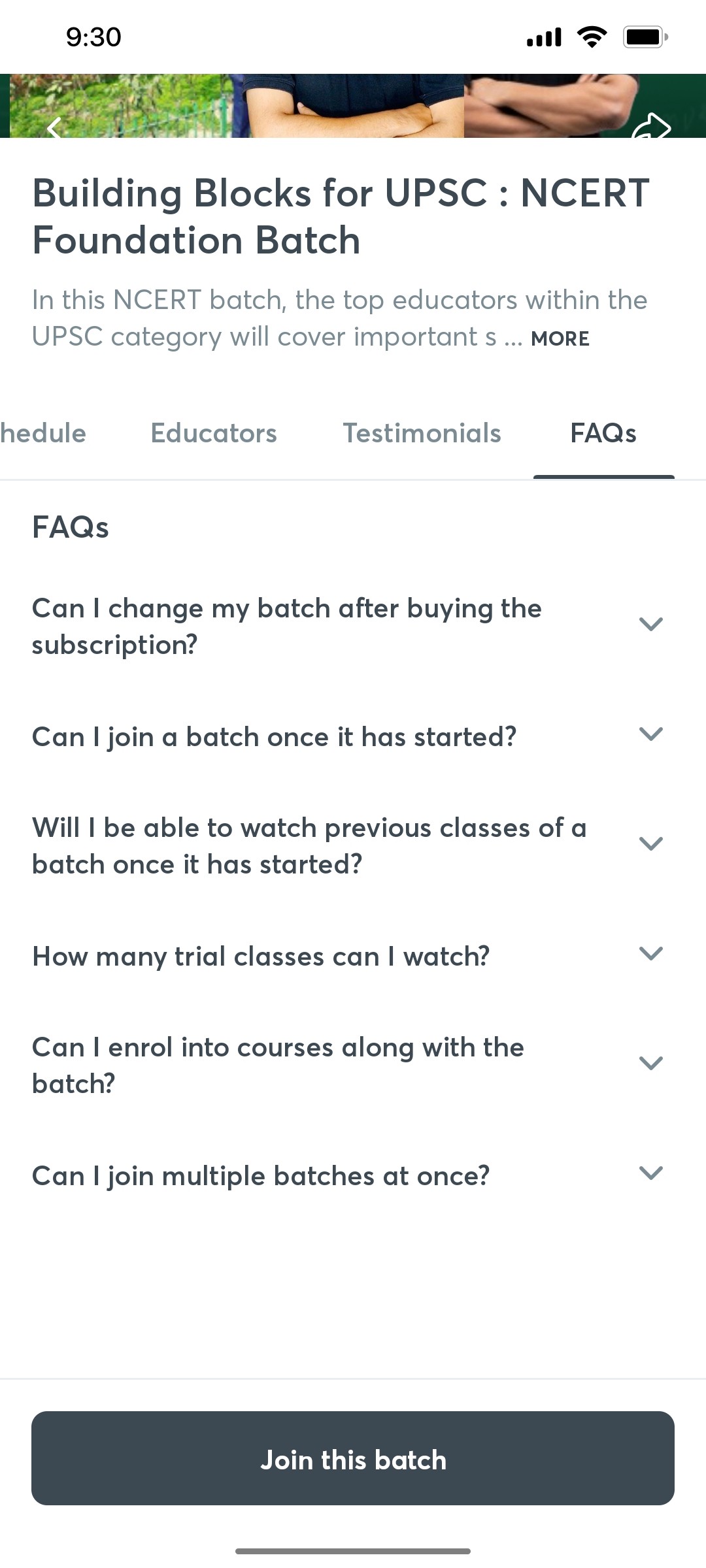 Unacademy Faq