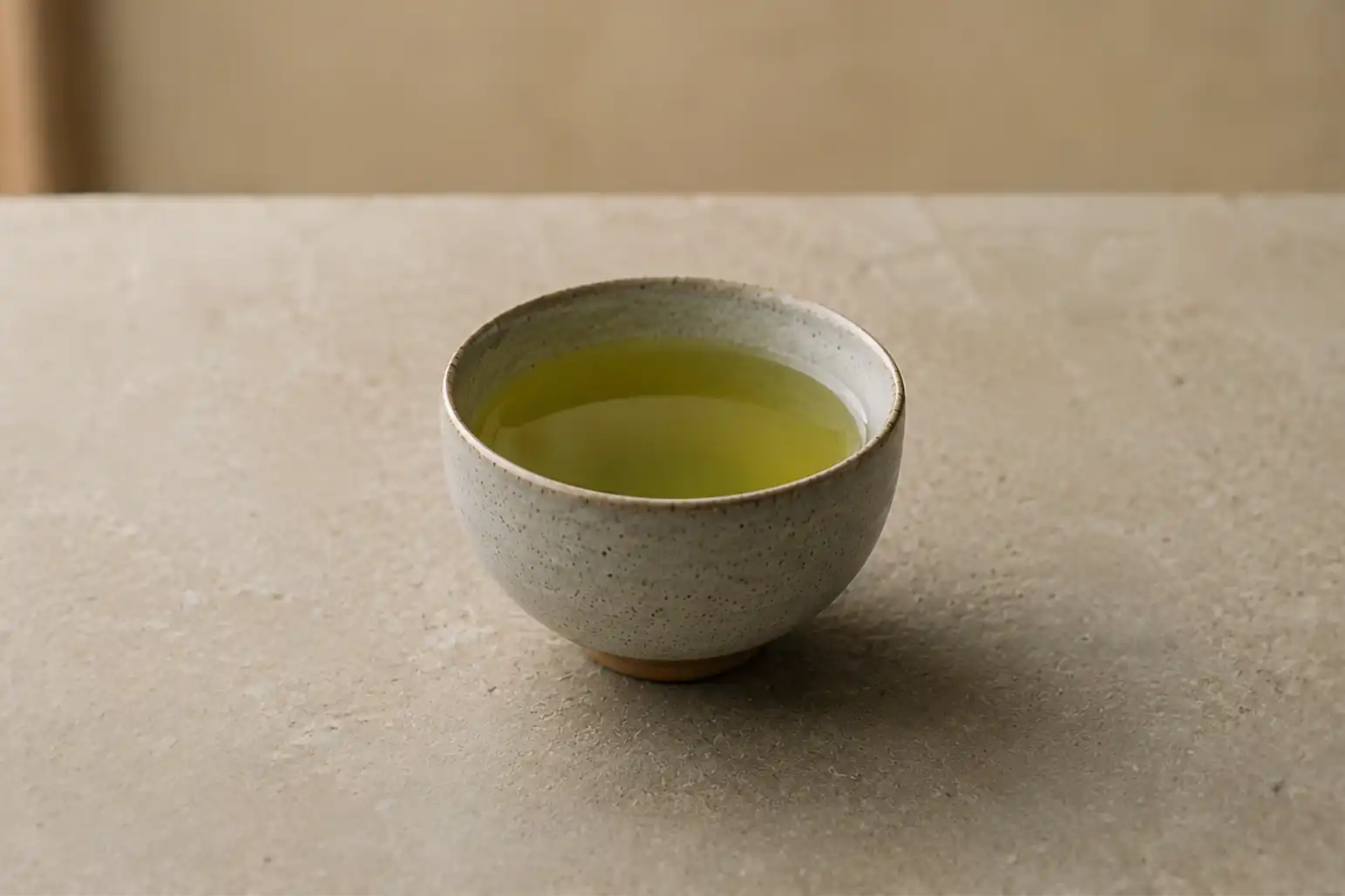 Green tea prepared as part of a lifestyle approach to nutrition, longevity, and daily wellbeing.