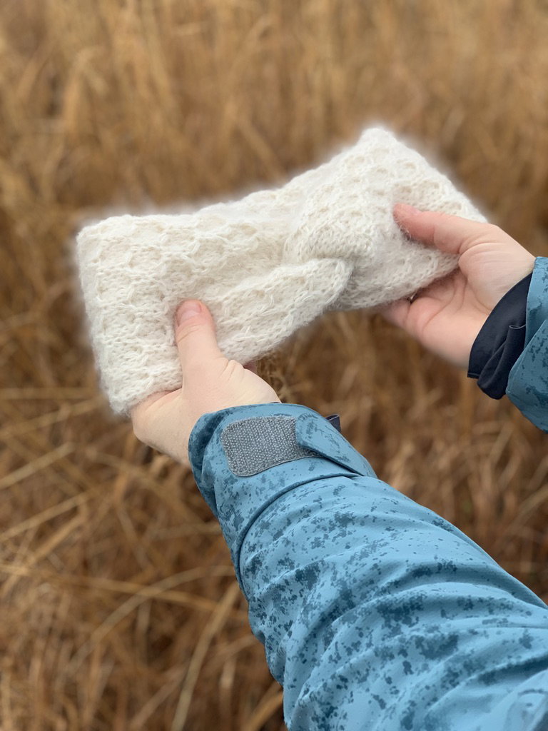 Honey Twisted Headband knitting pattern, photo 3