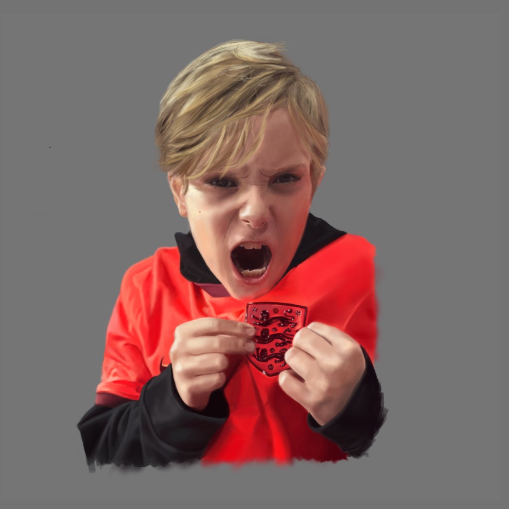 Expression and colour contrast