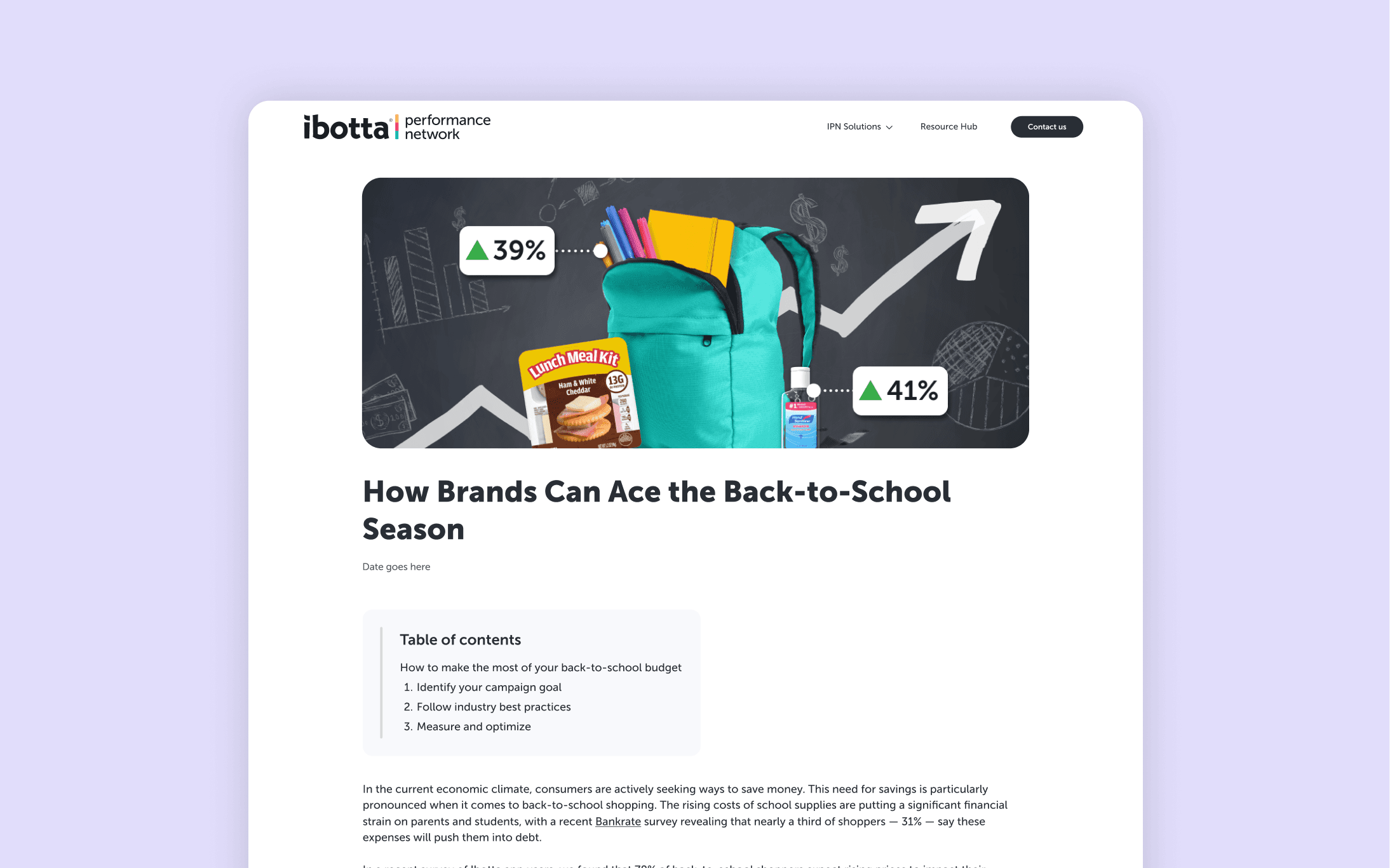 Back-to-School Article