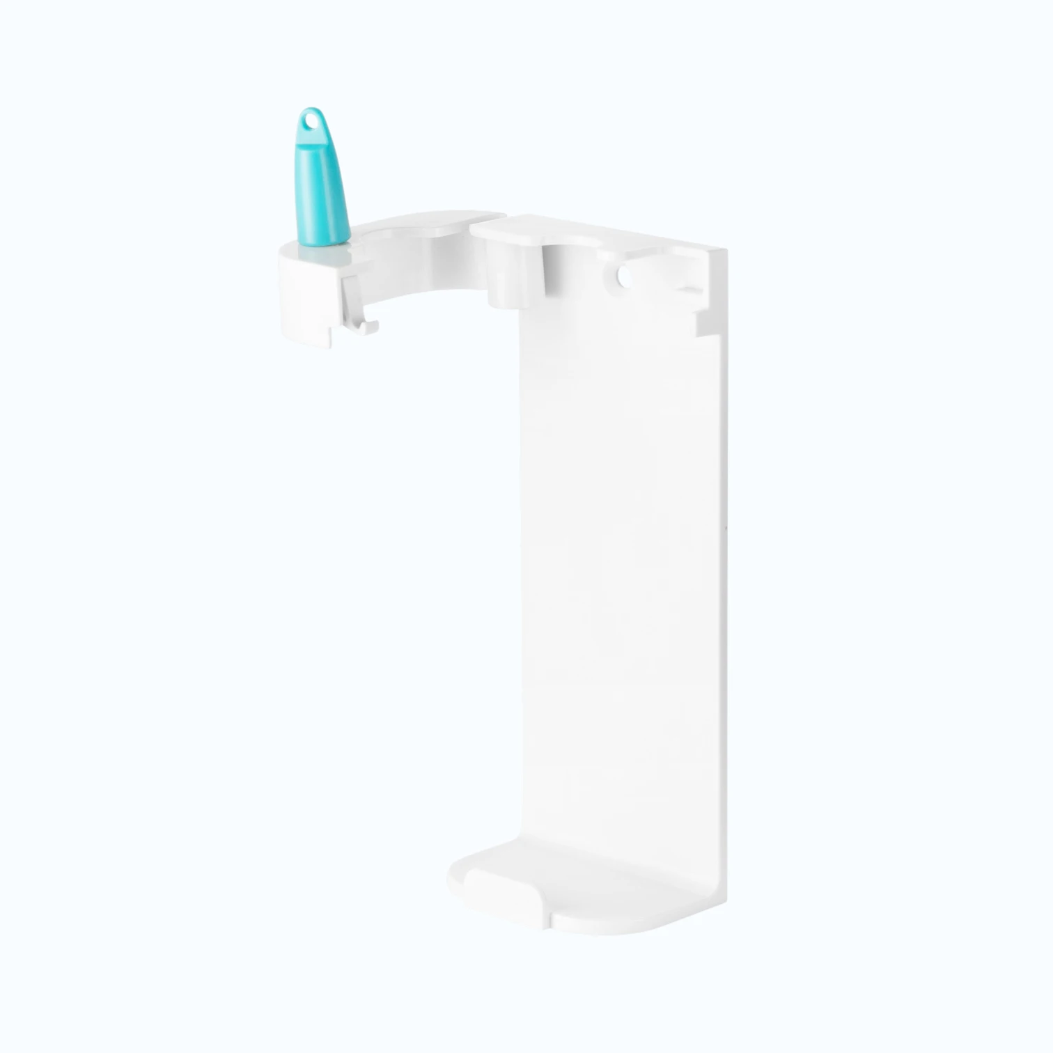 Eco-friendly tamper-proof soap dispenser bracket for hotel refillable systems, high-quality stainless steel, compatible with 300ml-500ml bottles.