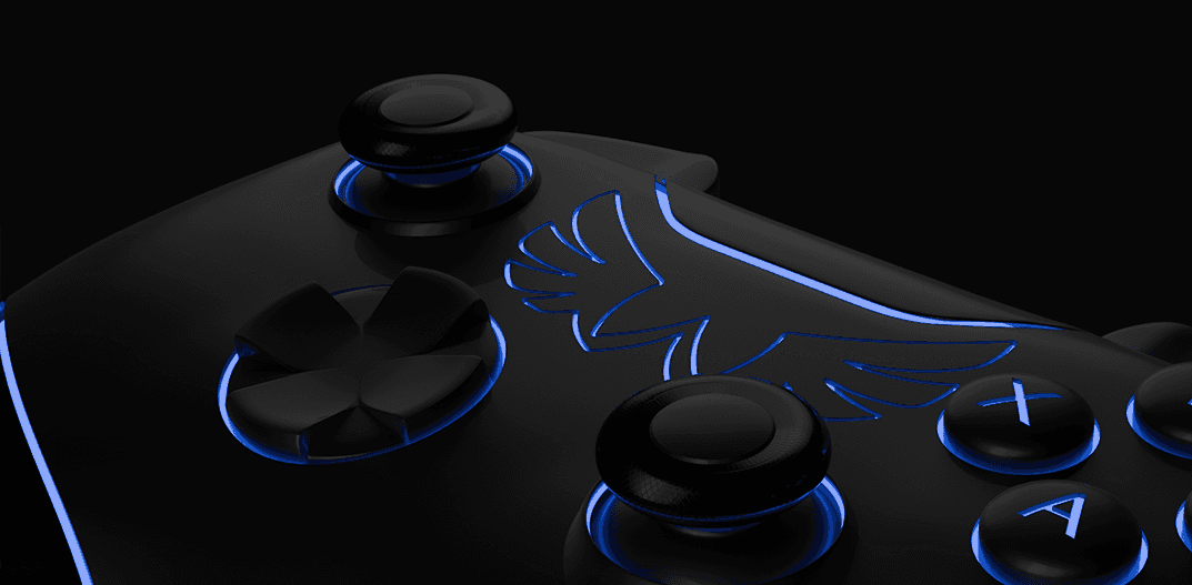 3D model of a controller made with Blender by Lella Cassa